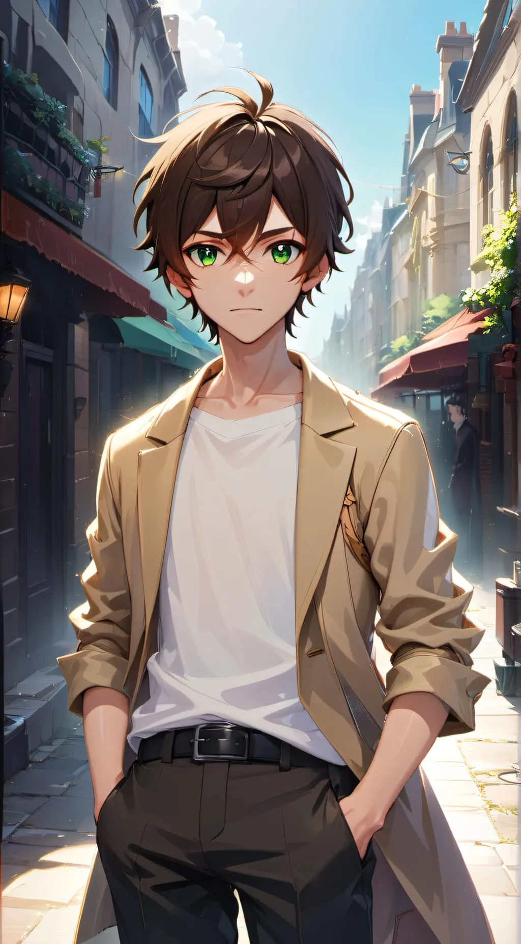 ai character: Jhon Fletch background