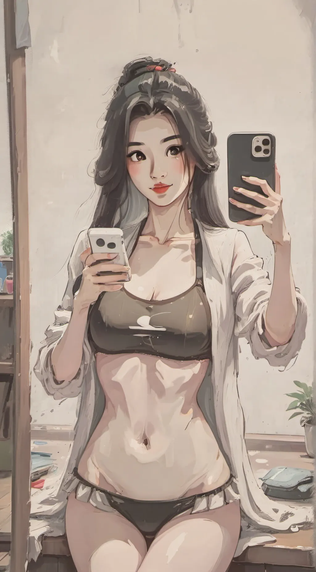 ai character: haylin background