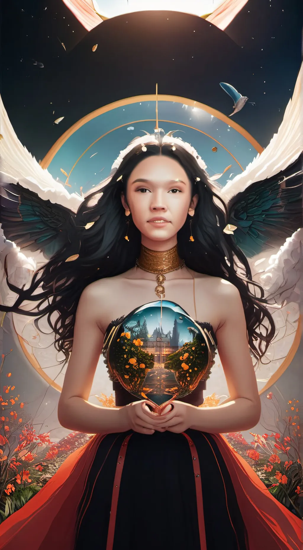 ai character: Elaine background