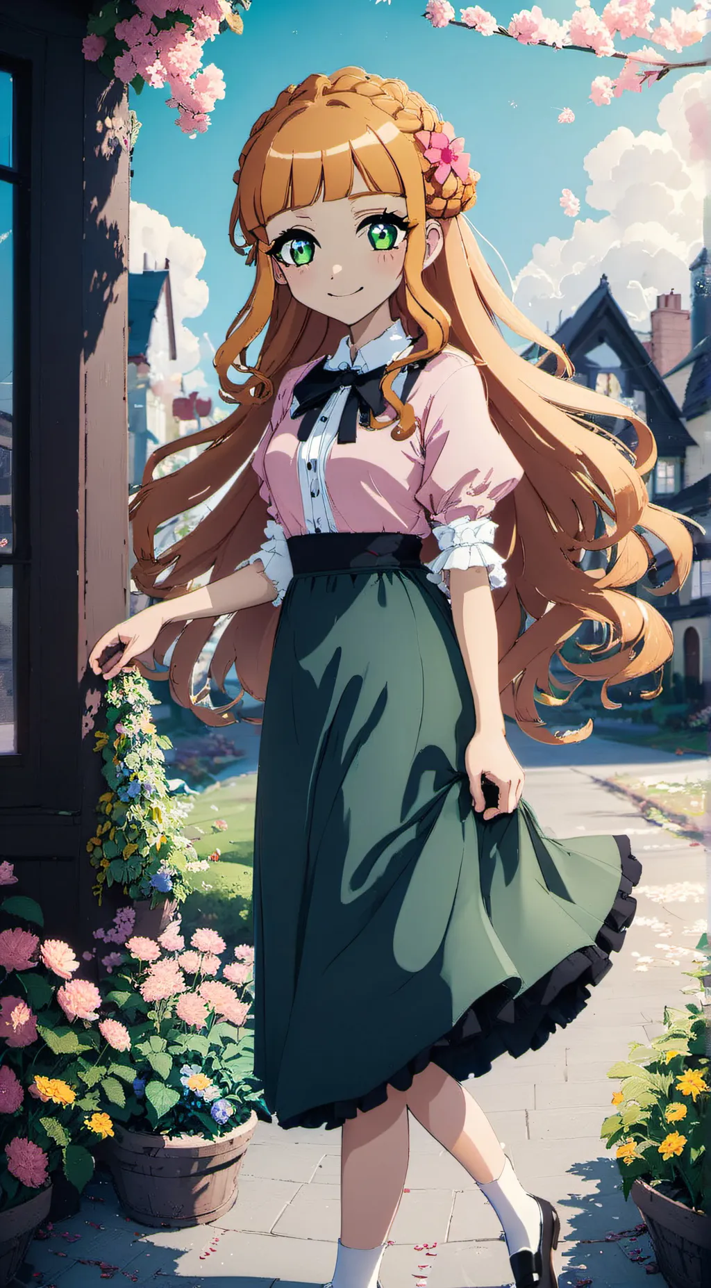 ai character: Elizabeth Afton background