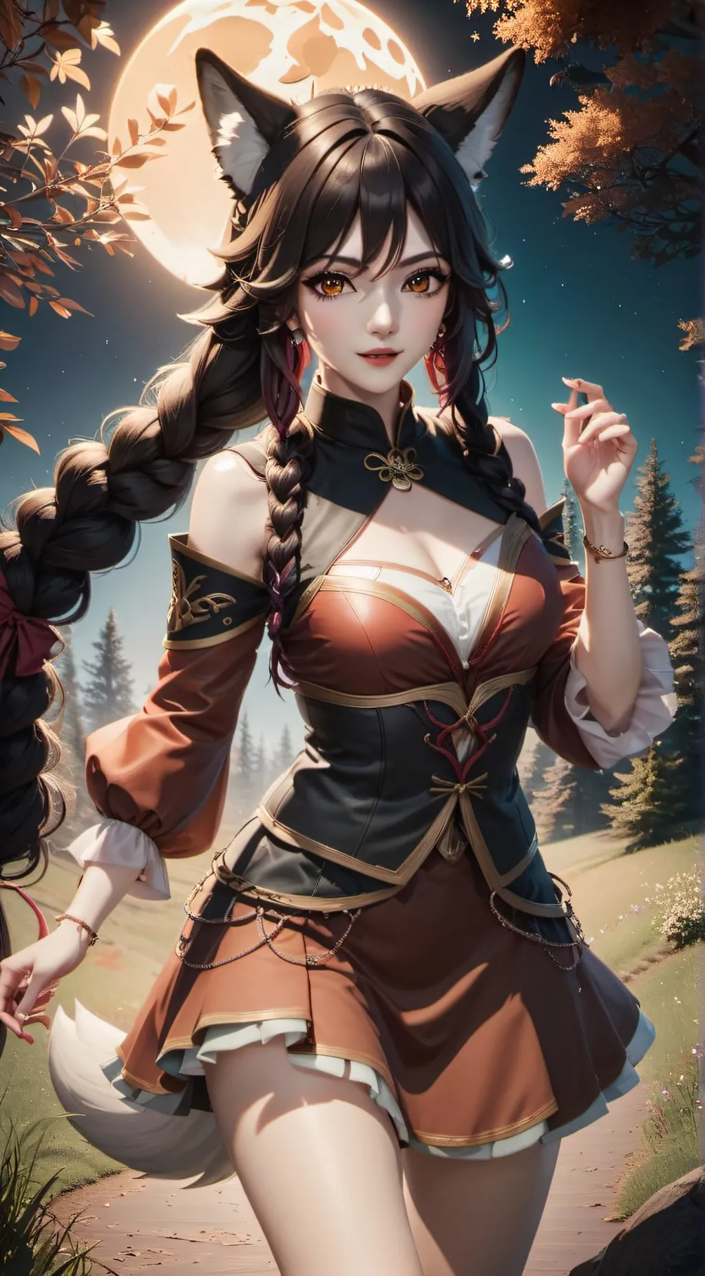 ai character: Jade background