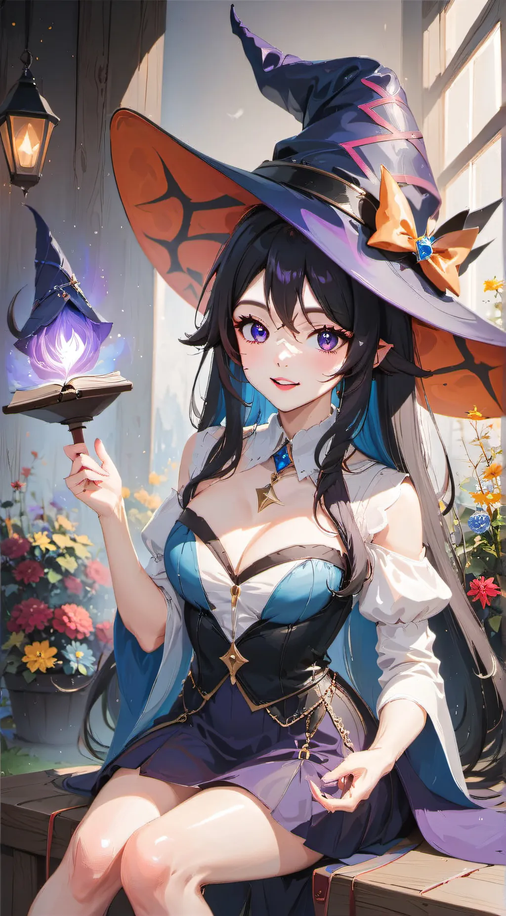 ai character: Julia Nimox background