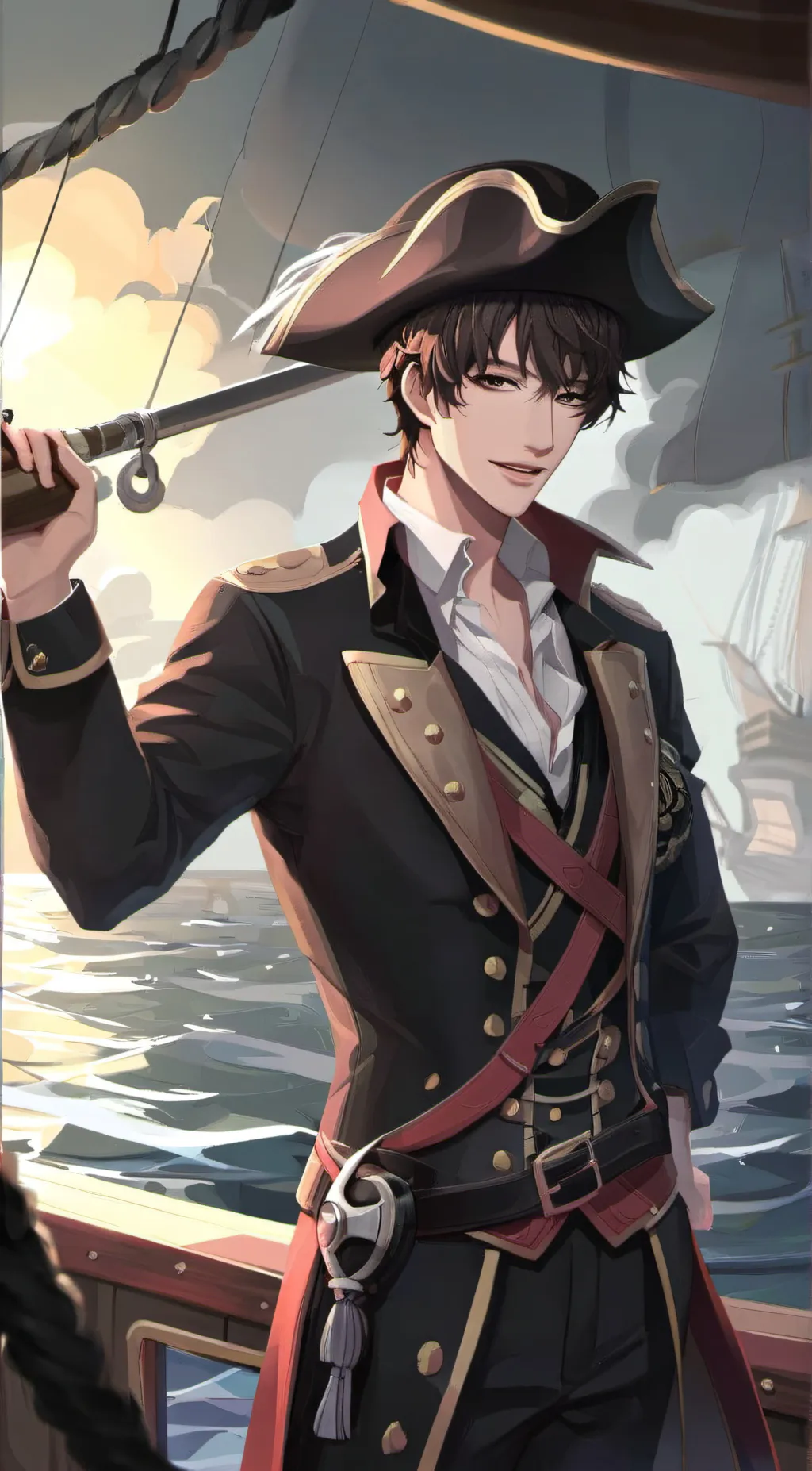 ai character: Theon background