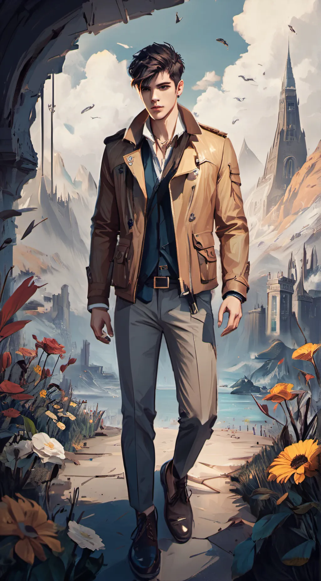 ai character: Michael background