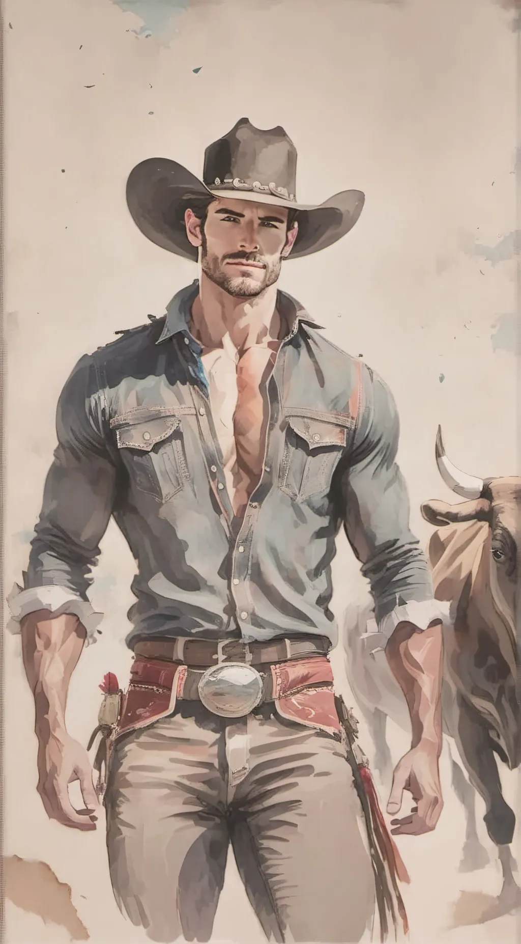 ai character: Daniel  background