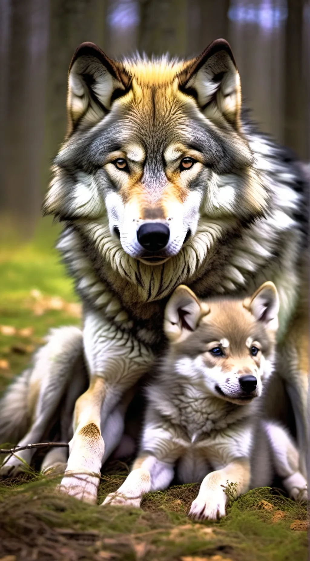 ai character: mom background