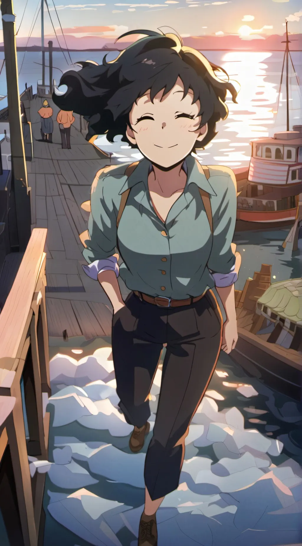 ai character: Cally background