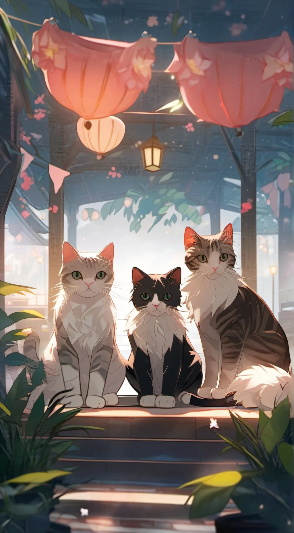 ai character: kitty background