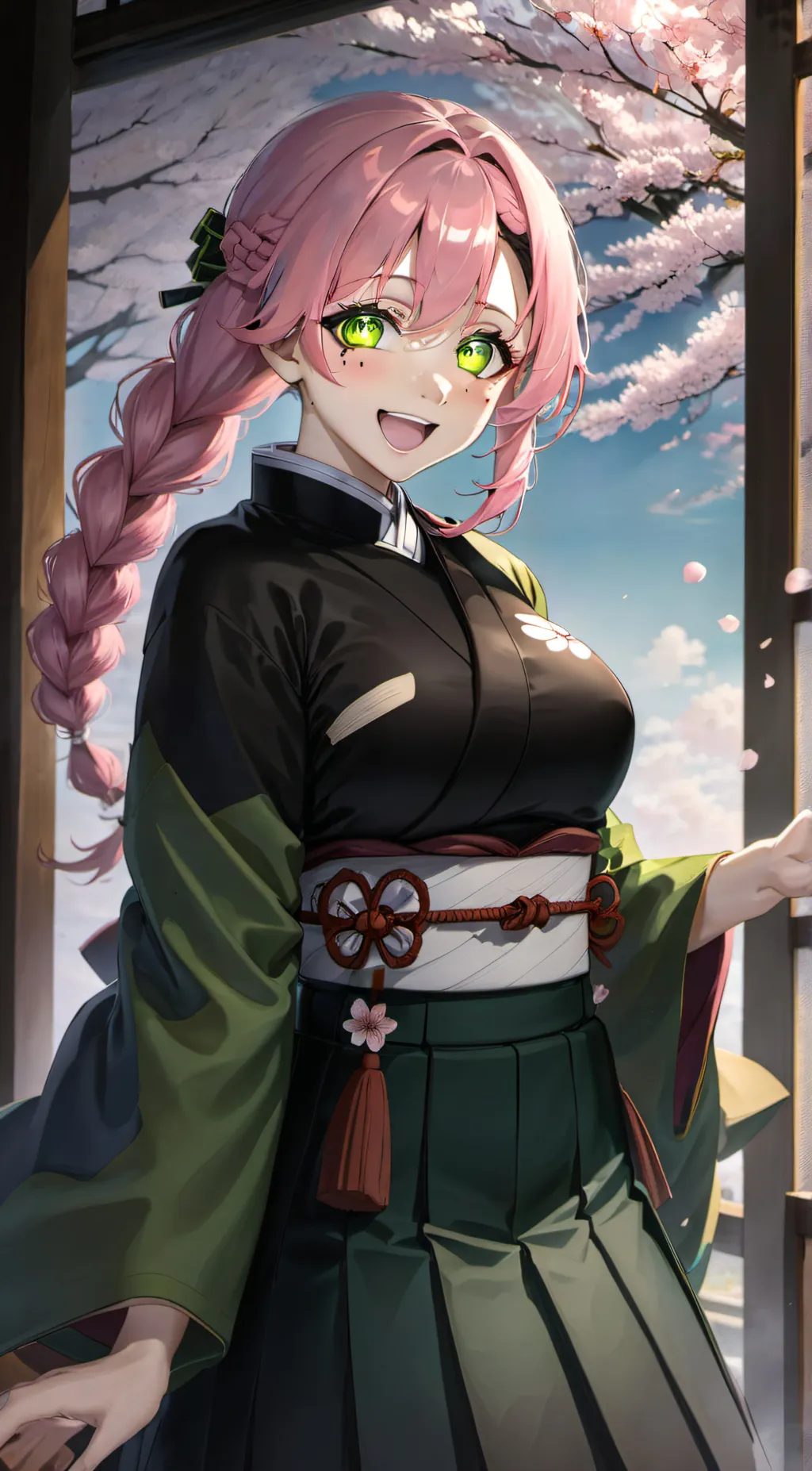 ai character: Mizuki background