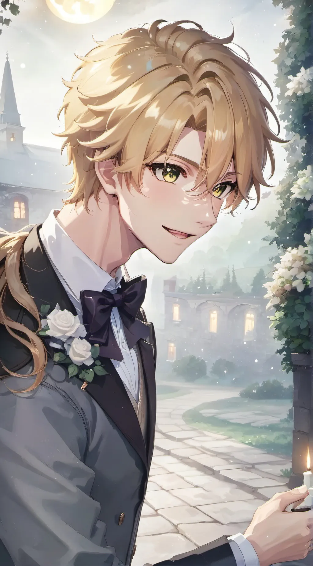 ai character: Aaron background