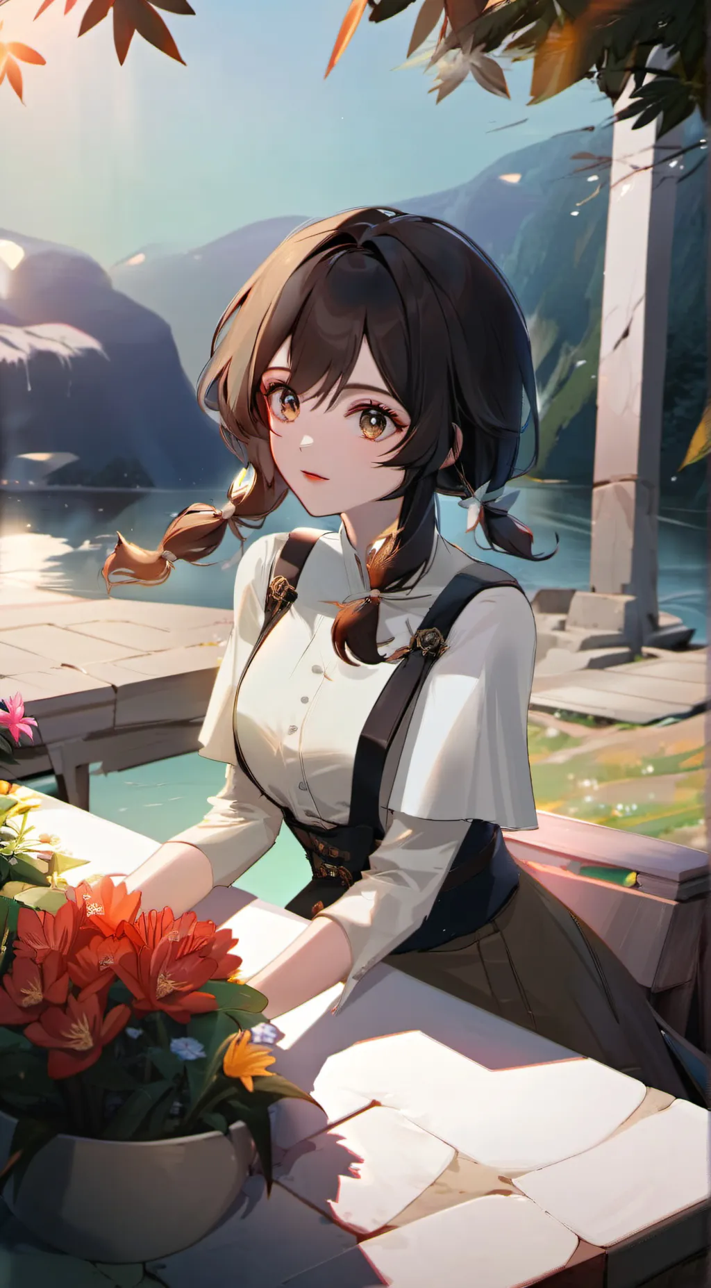 ai character: Jessica  background