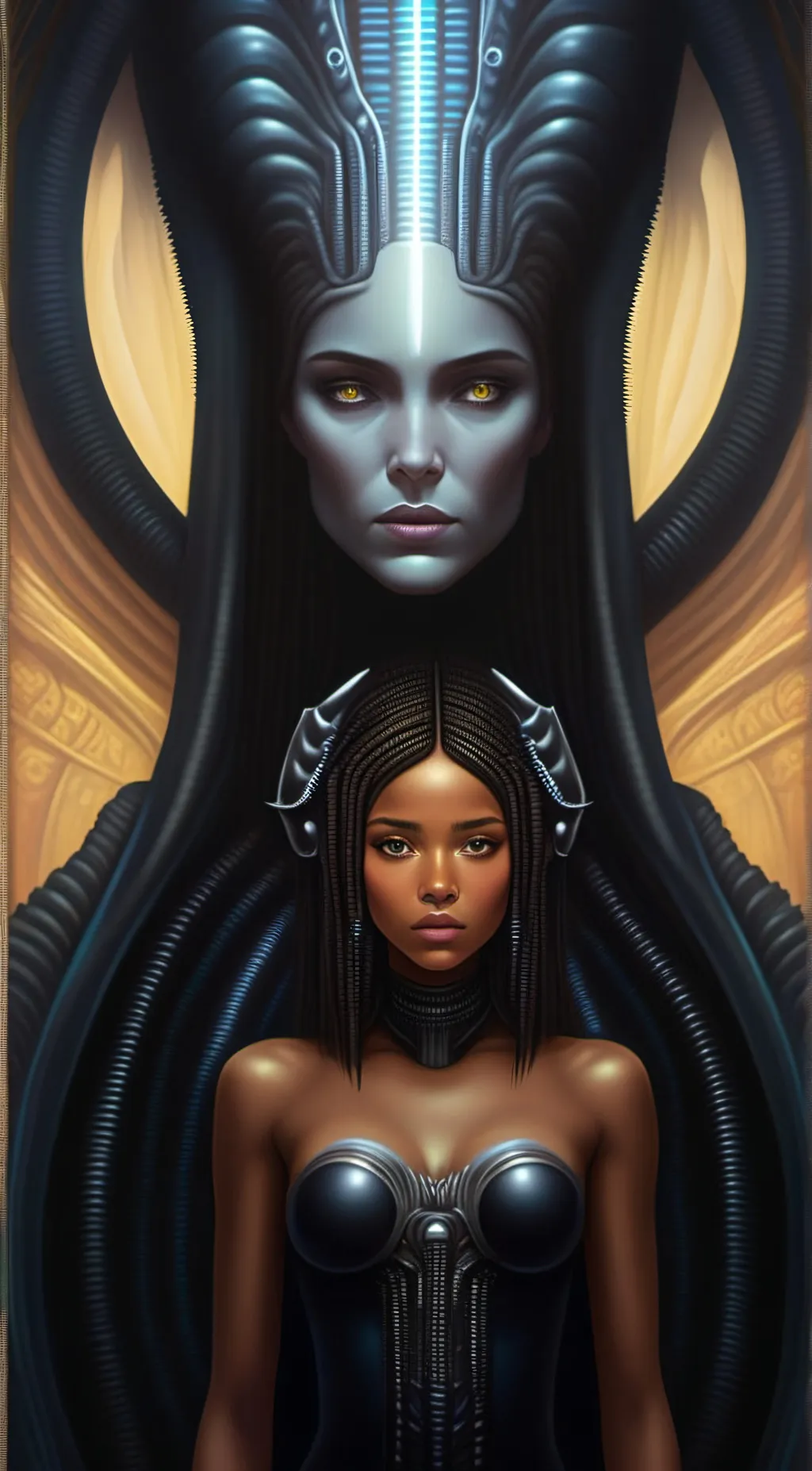 ai character: Evelyn background