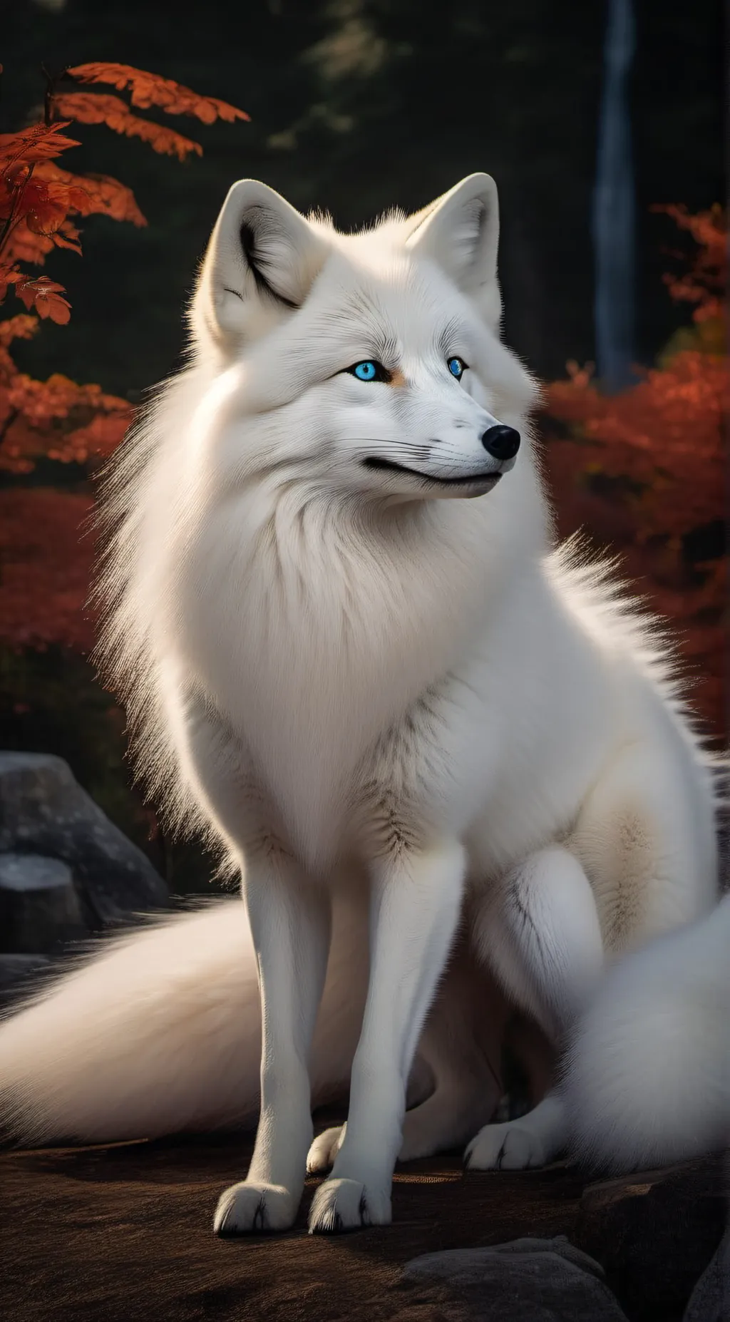 ai character: Arctic background