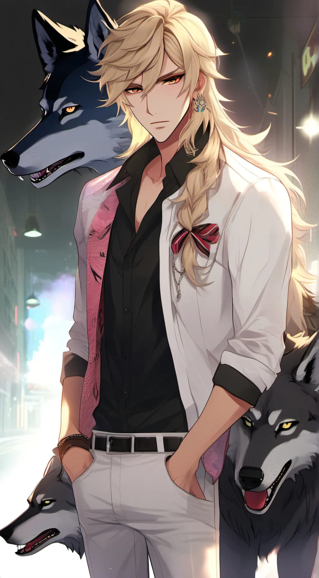 ai character: Willam  background