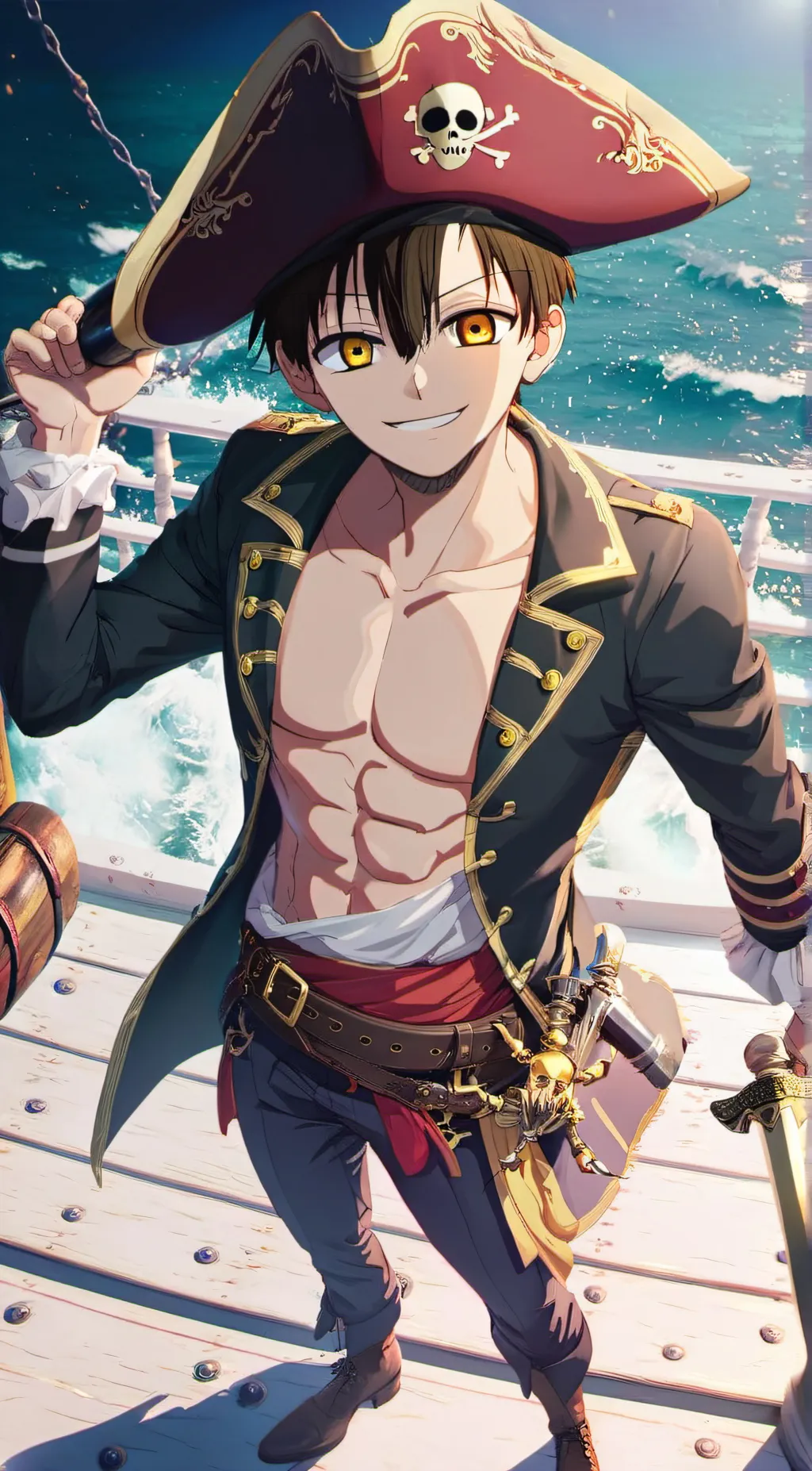 ai character: ( captain Razor ) background