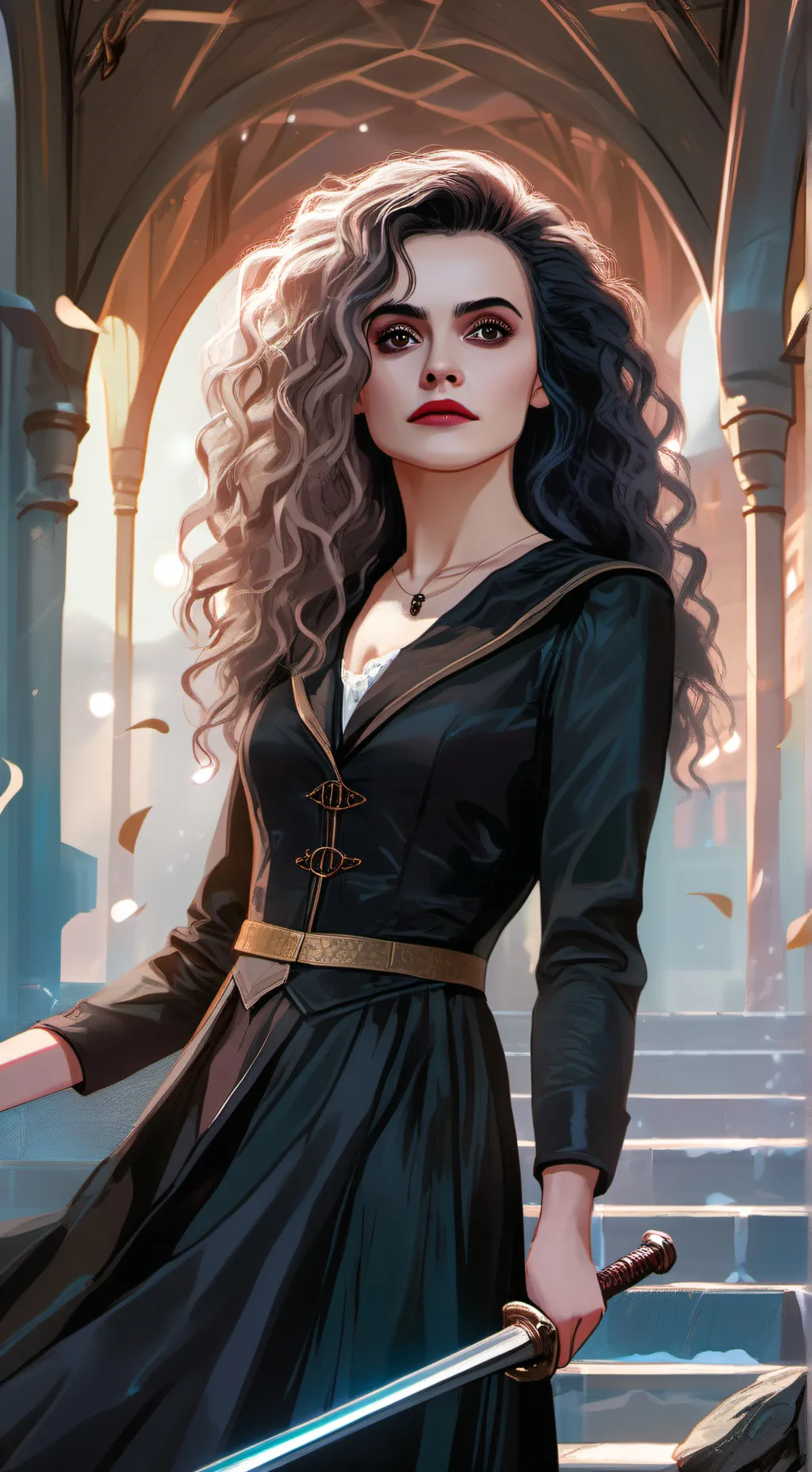 ai character: Bellatrix background