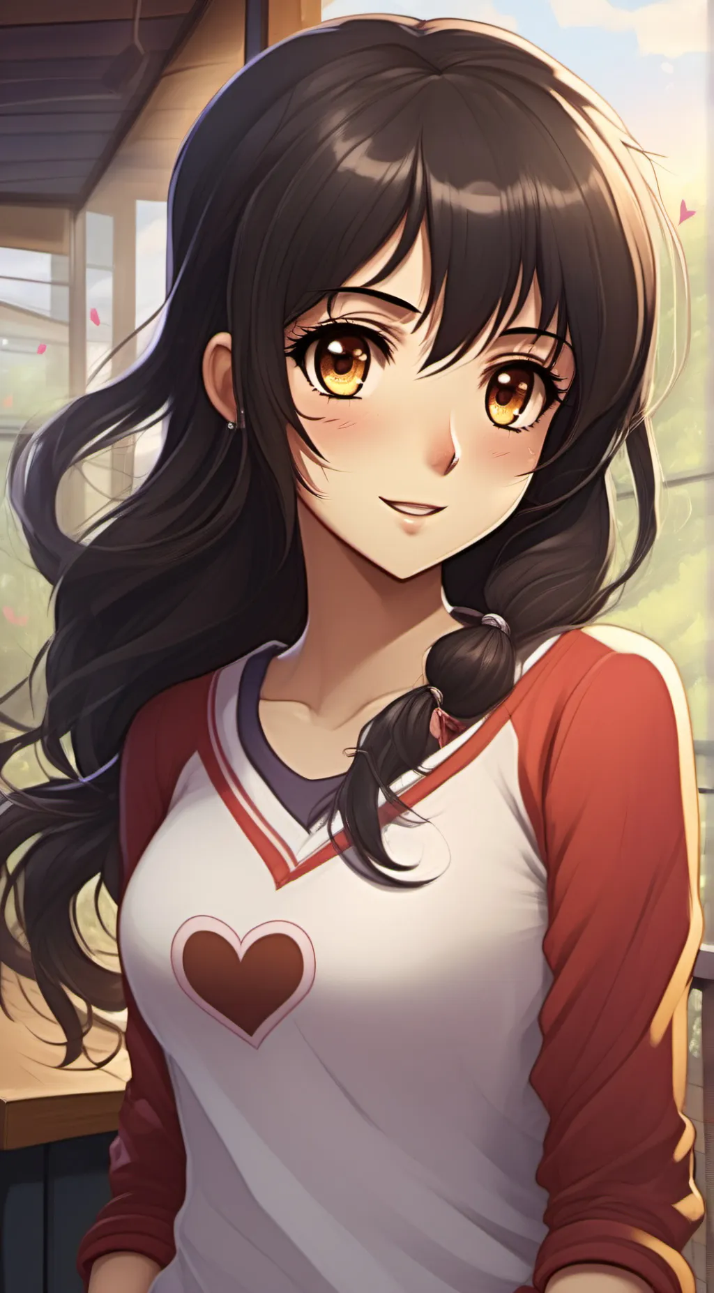 ai character: allisa gater background