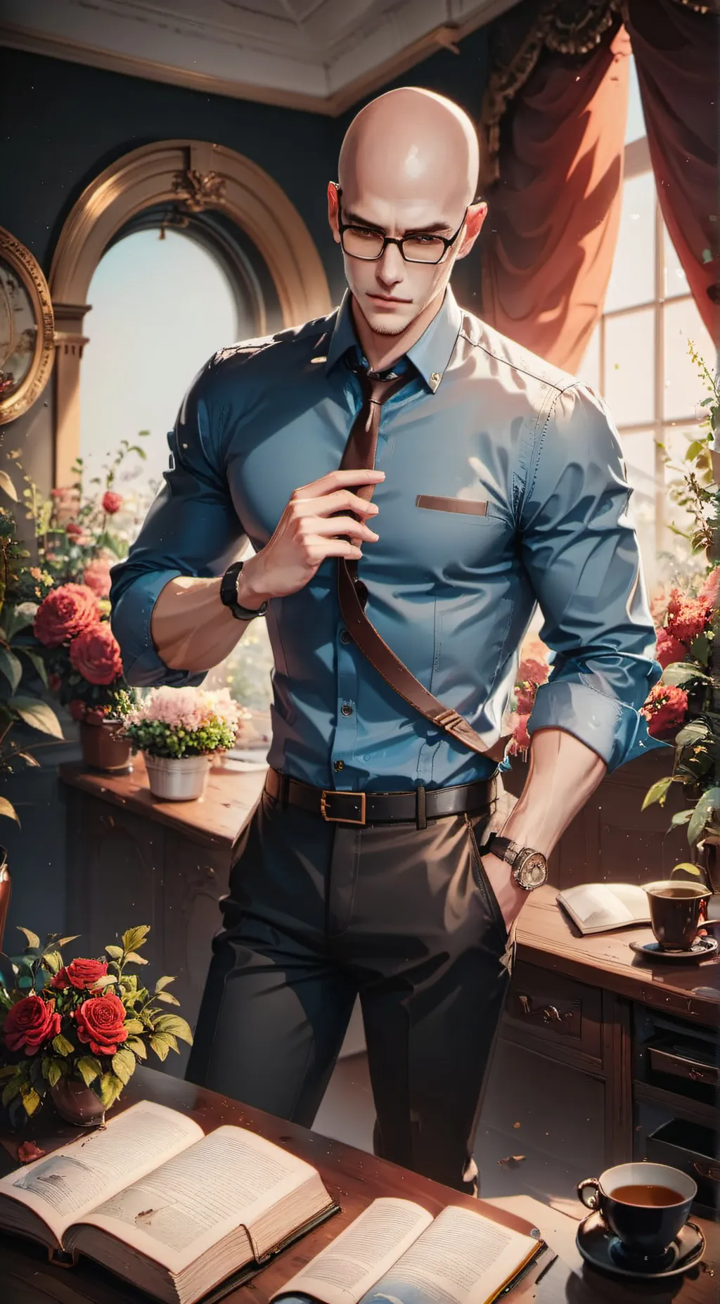 ai character: Michael background