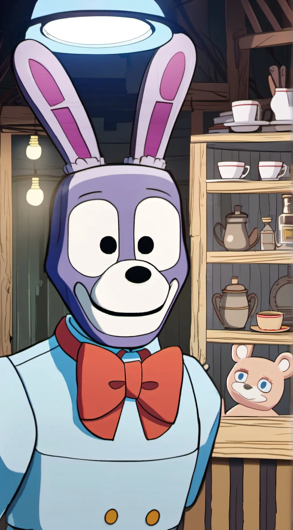 ai character: bonnie  background