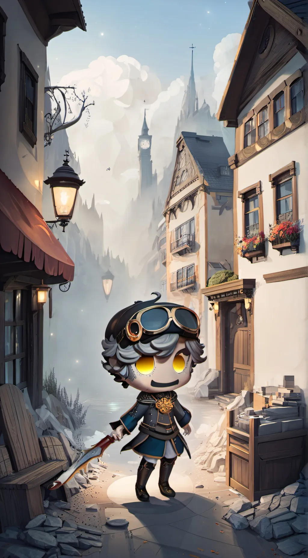 ai character: N background