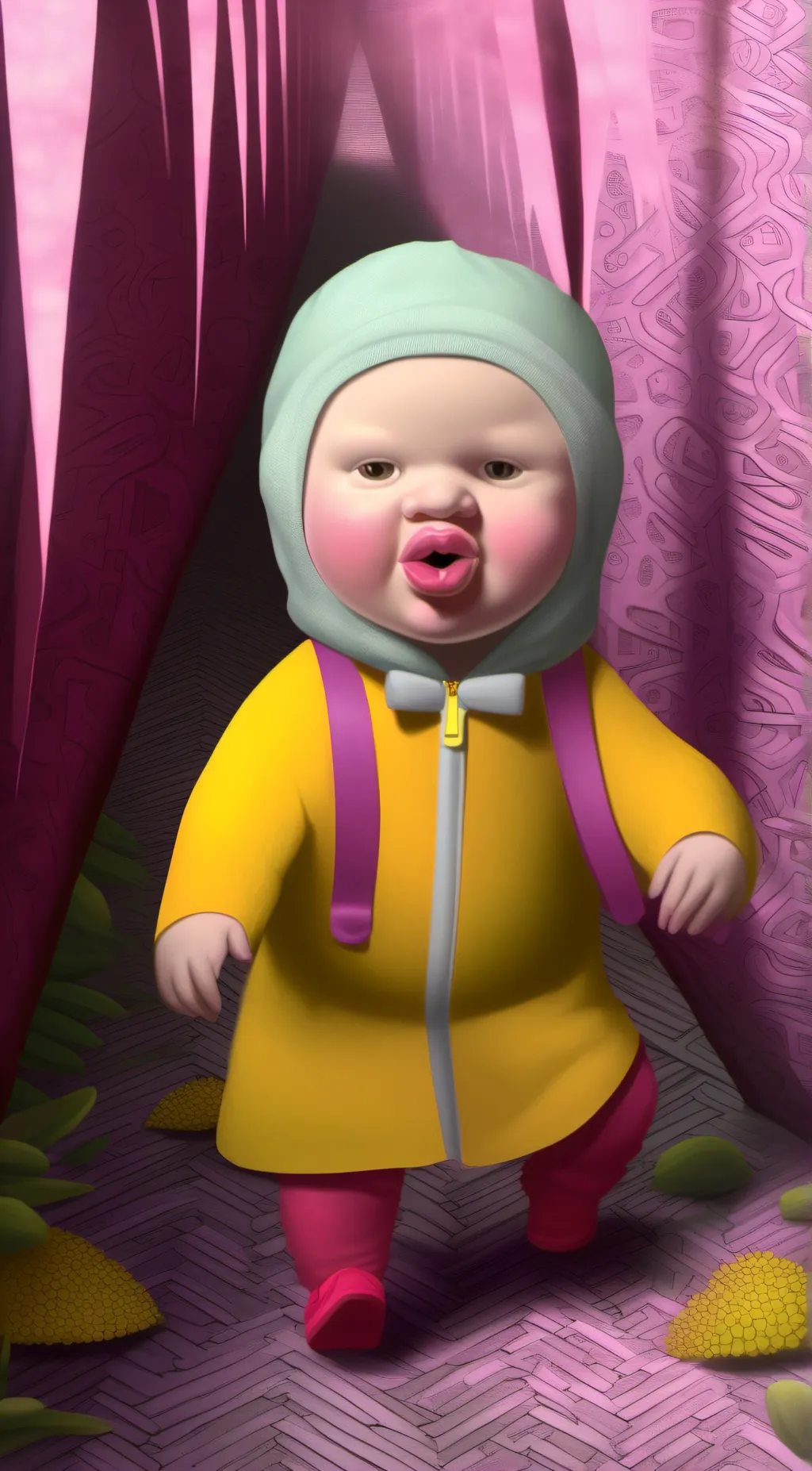 ai character: Your Baby background