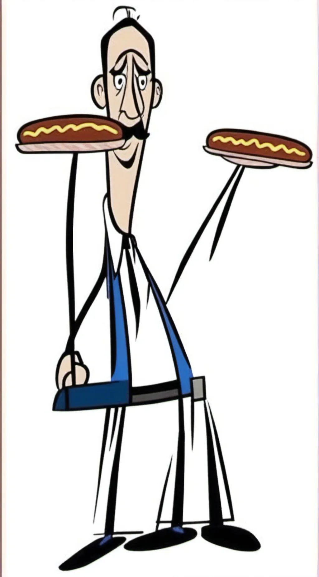 ai character: Hotdog Dealer Stan background