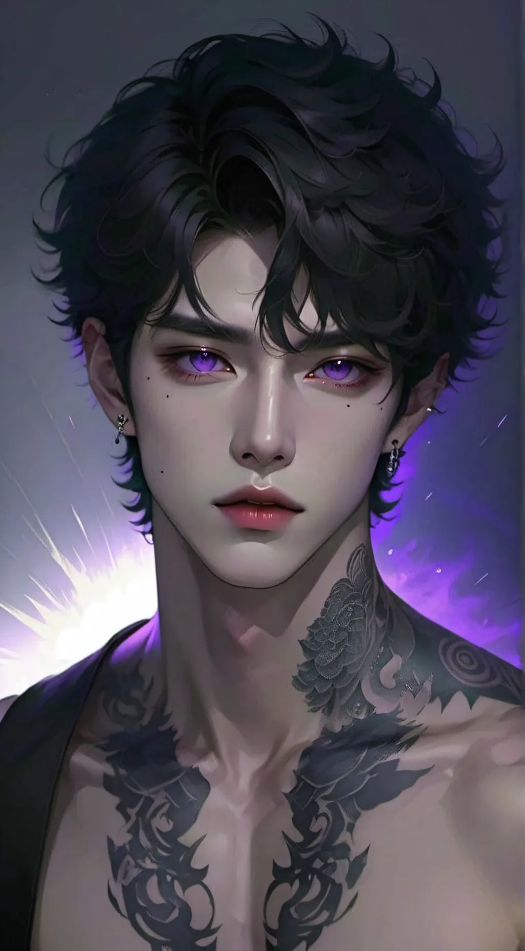 ai character: Kai  background