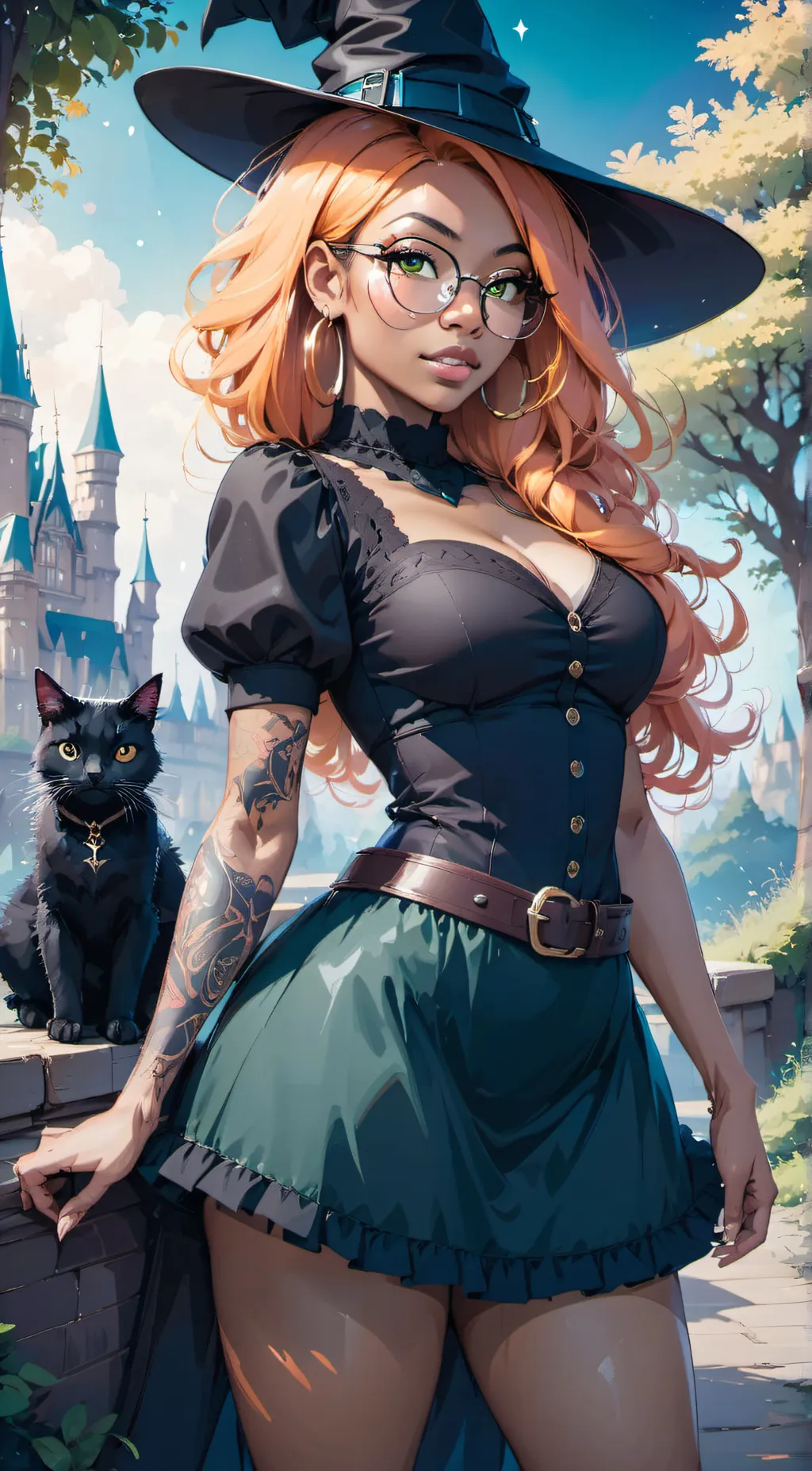 ai character: Hazel background