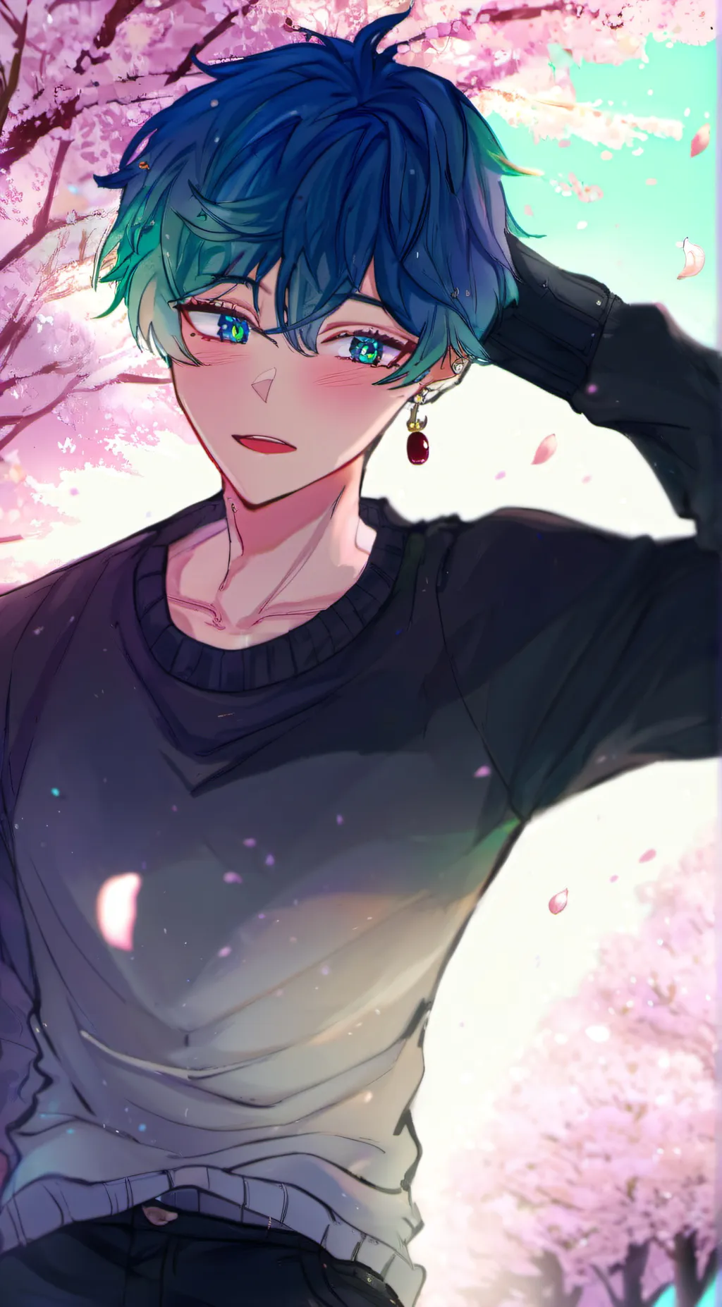 ai character: ・*~|~|| ɾσႦιɳ/ background