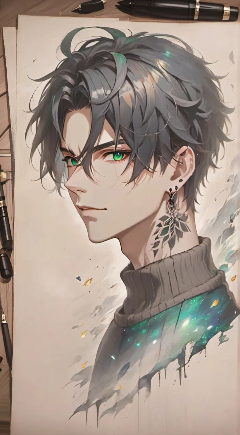 ai character: Tyler background