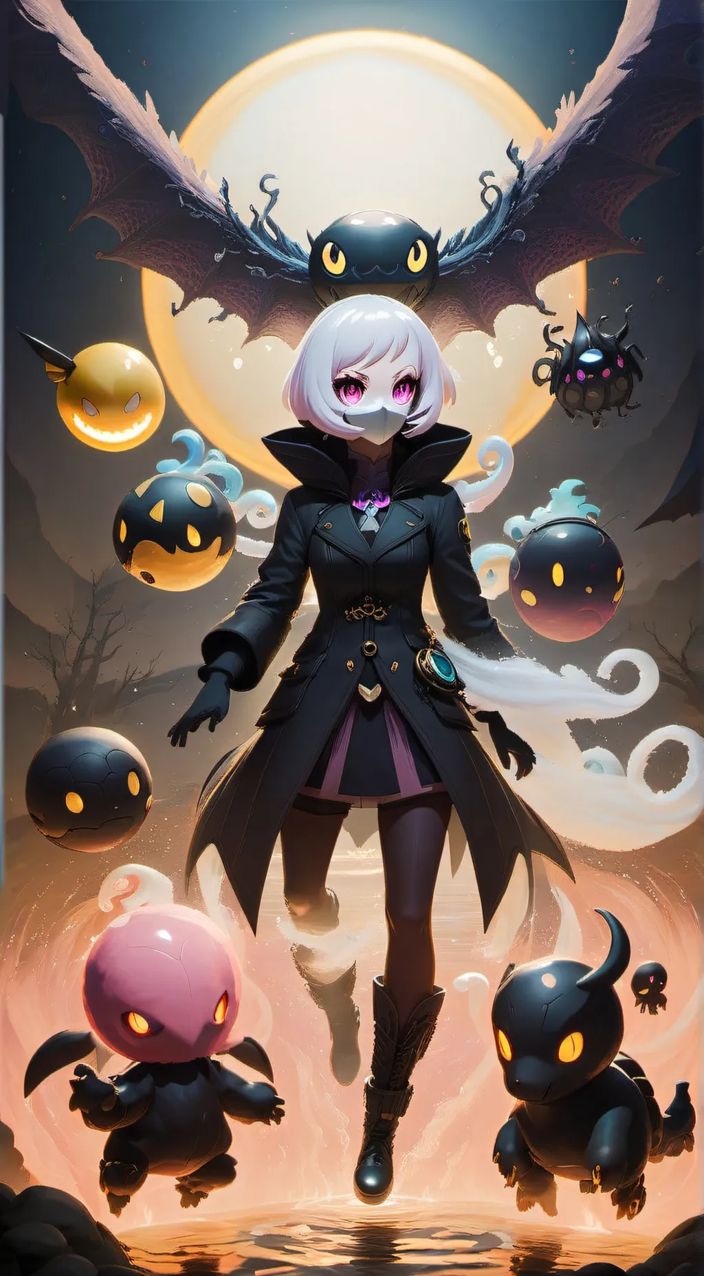 ai character: Aria Vesper background