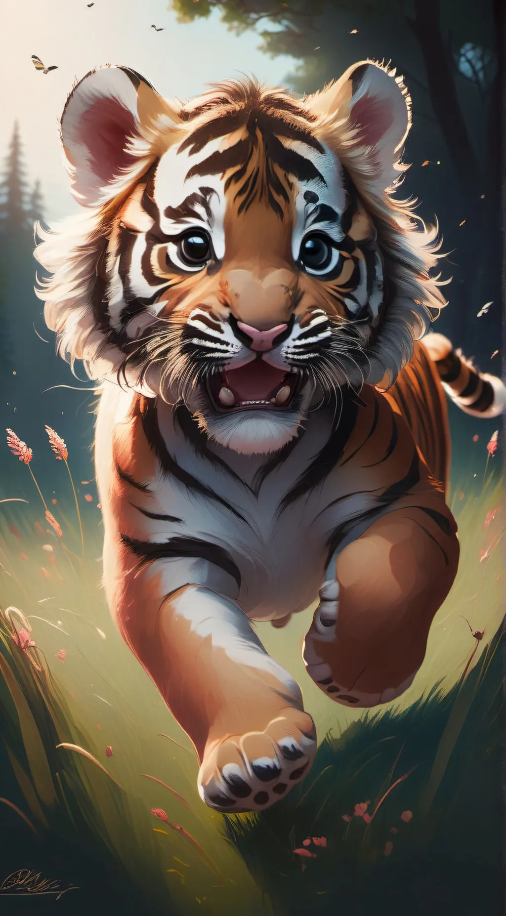 ai character: Emily  background