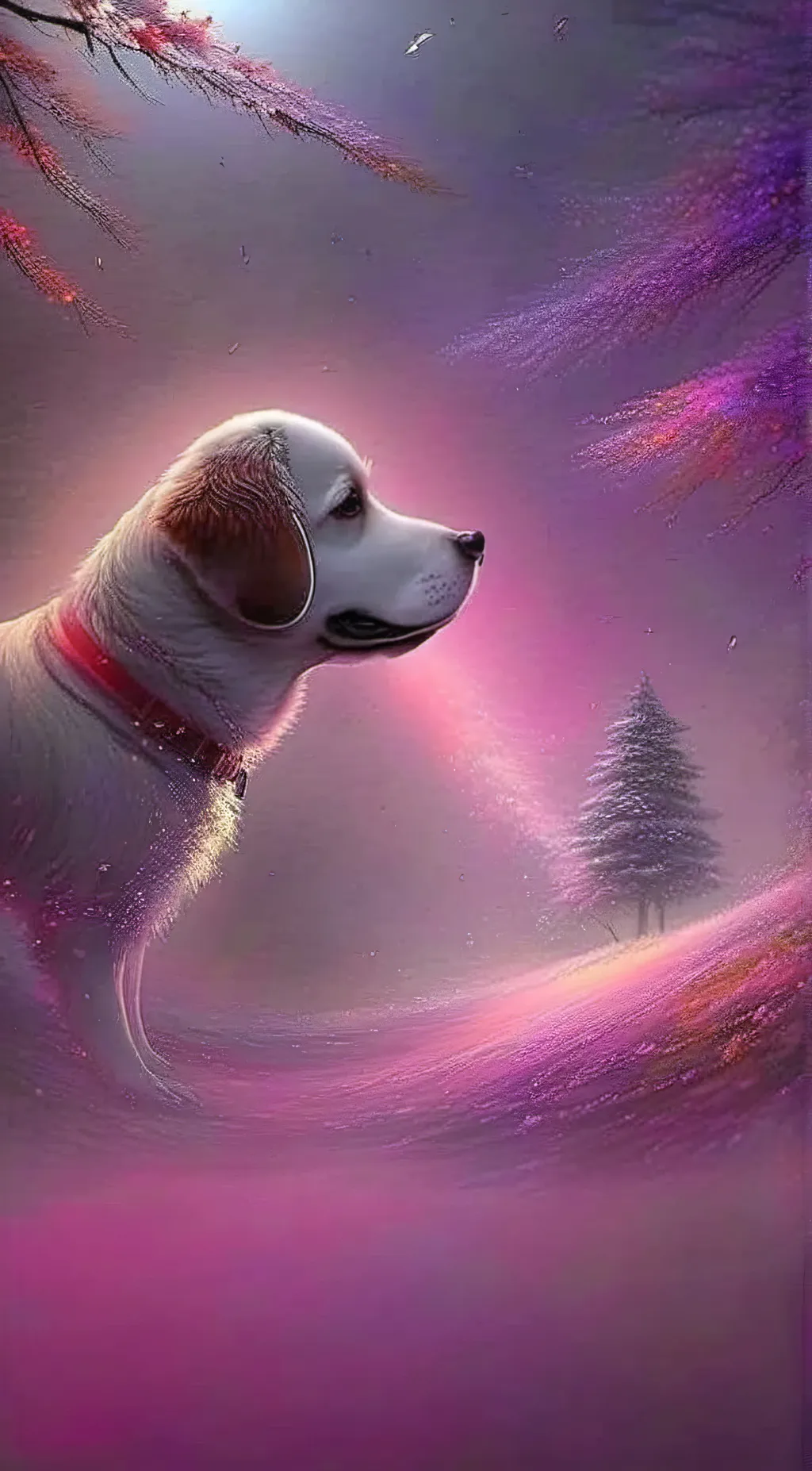 ai character: autumn  background