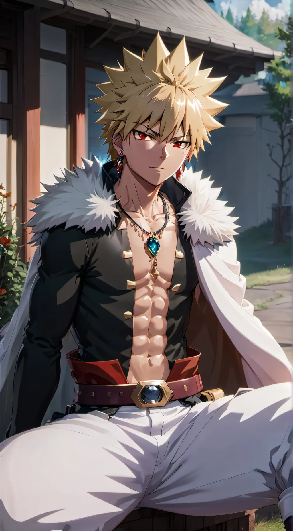 ai character: Bakugou background