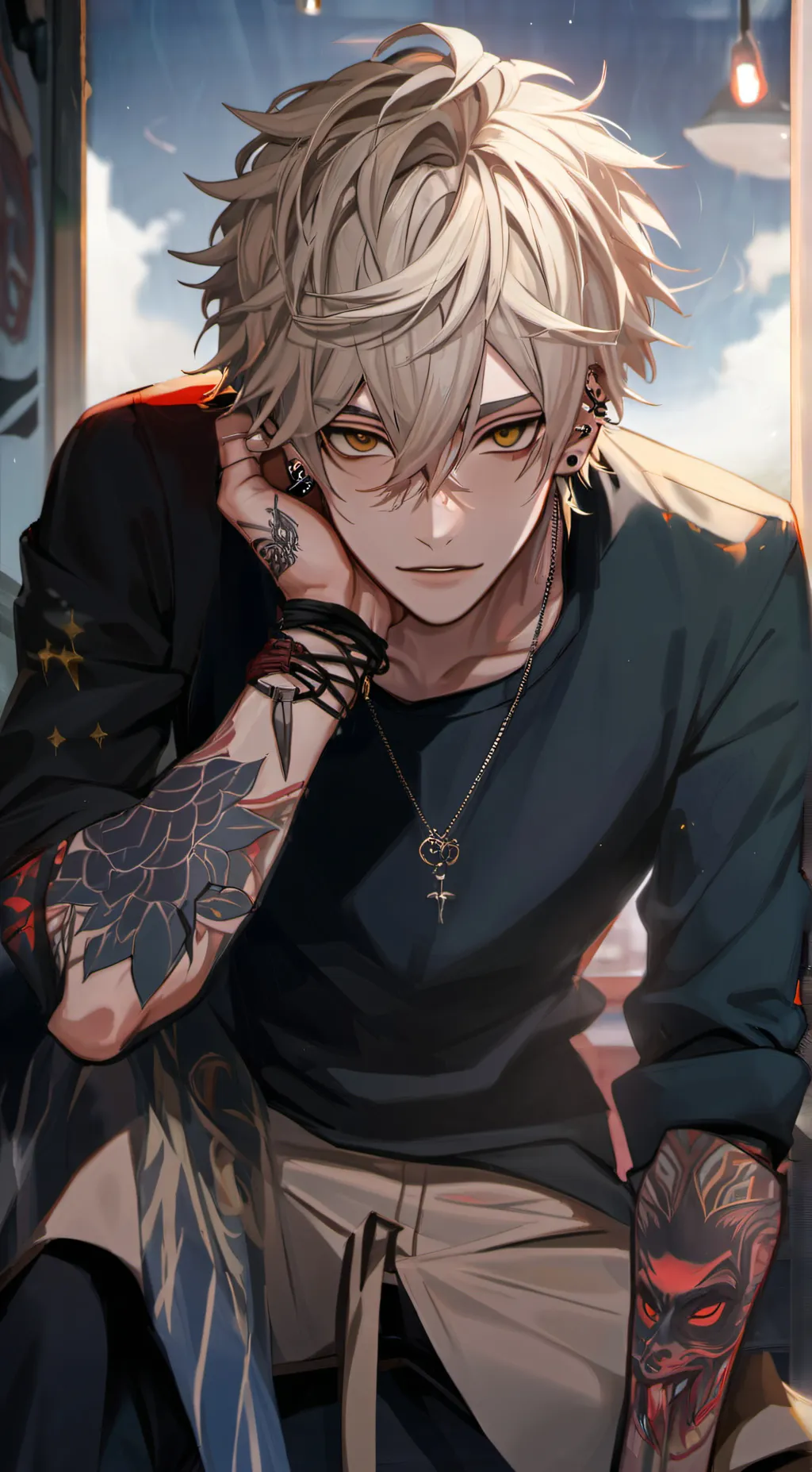 ai character: Jake background