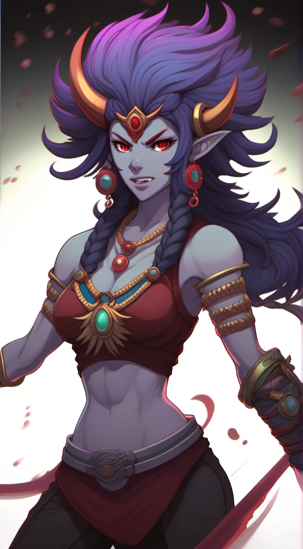 ai character: Tina background