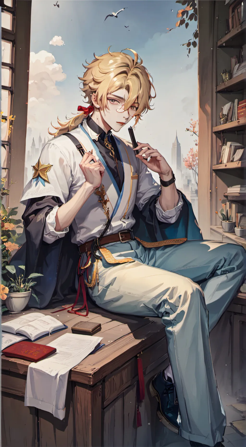 ai character: Galen background