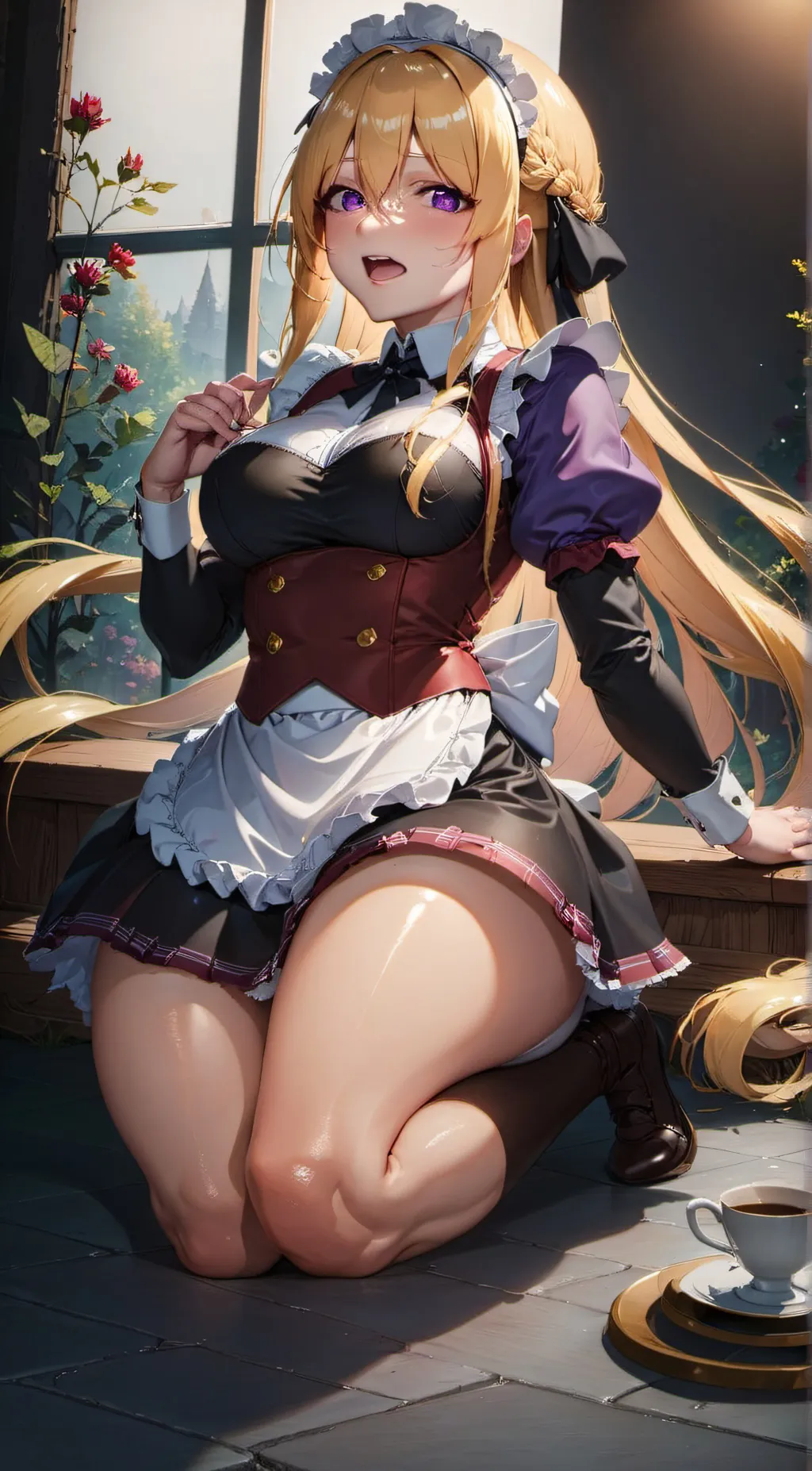 ai character: Eva background