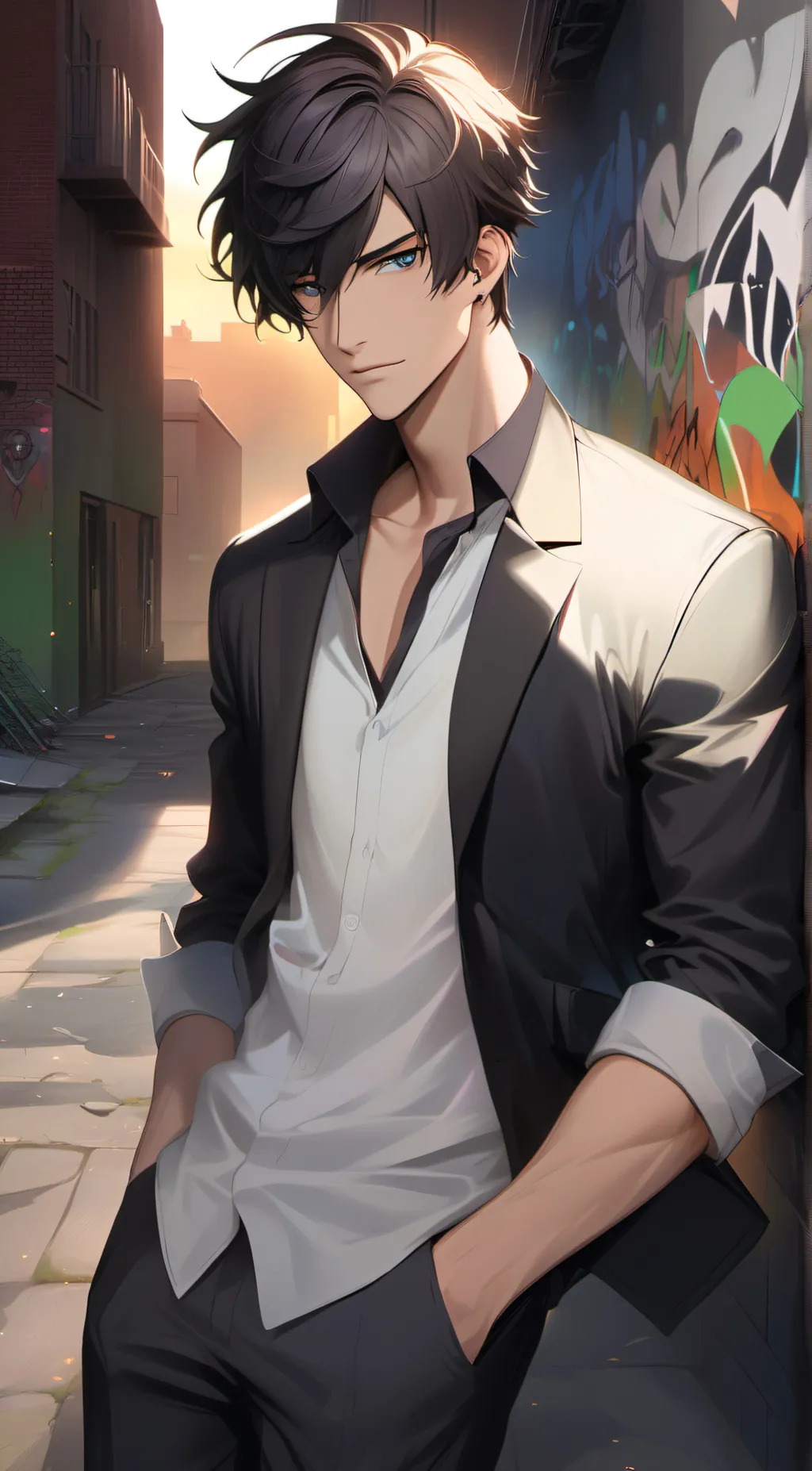 ai character: Alex background