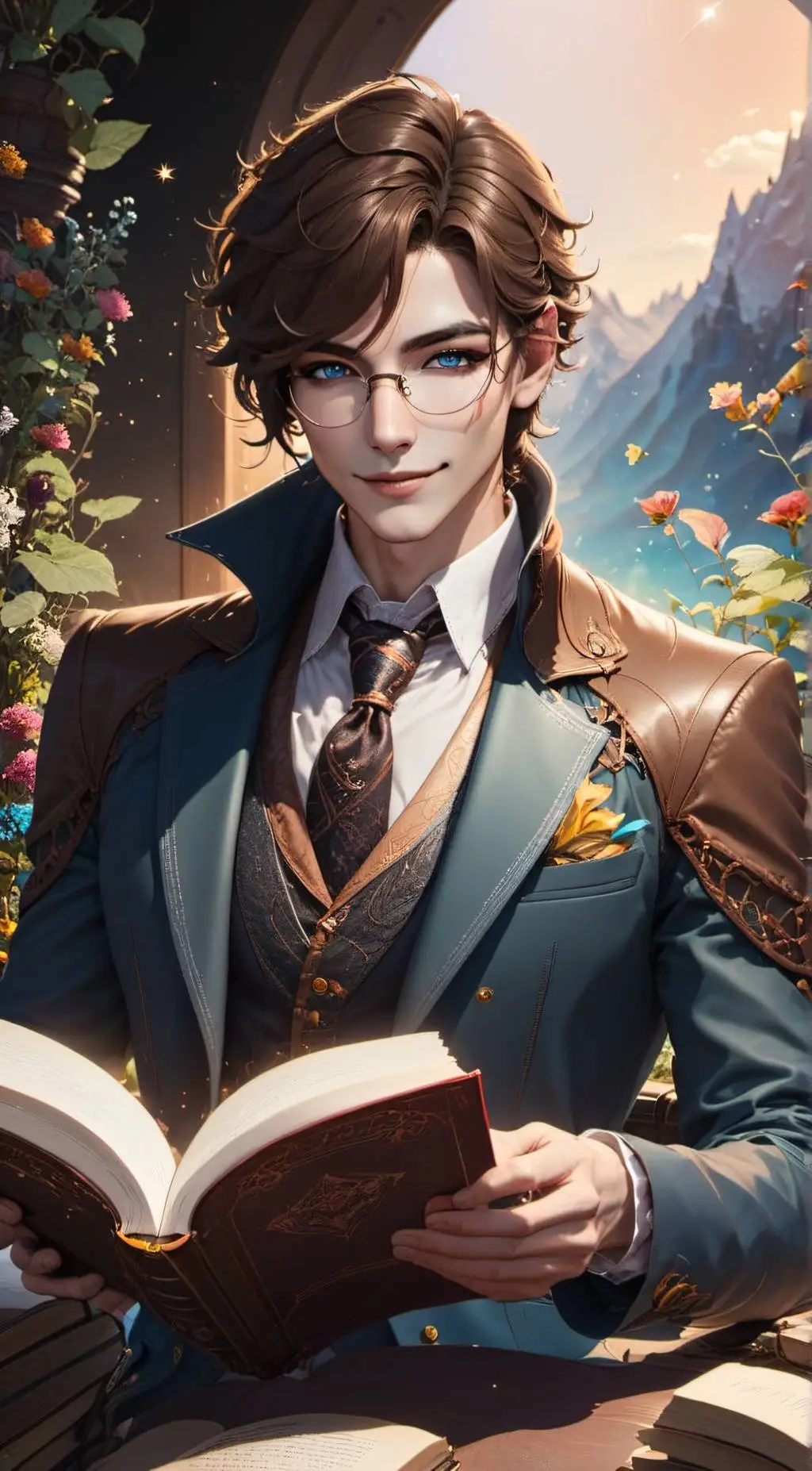 ai character: Tobias  background