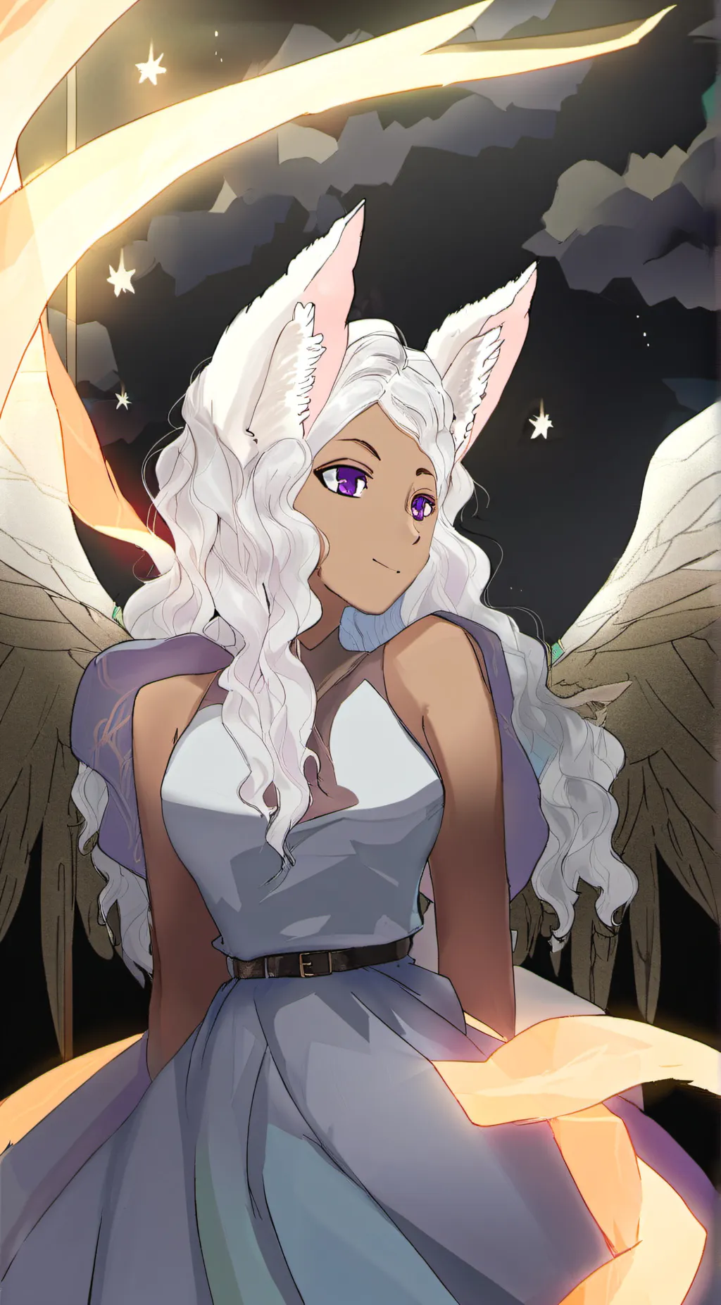 ai character: Mina Smith background