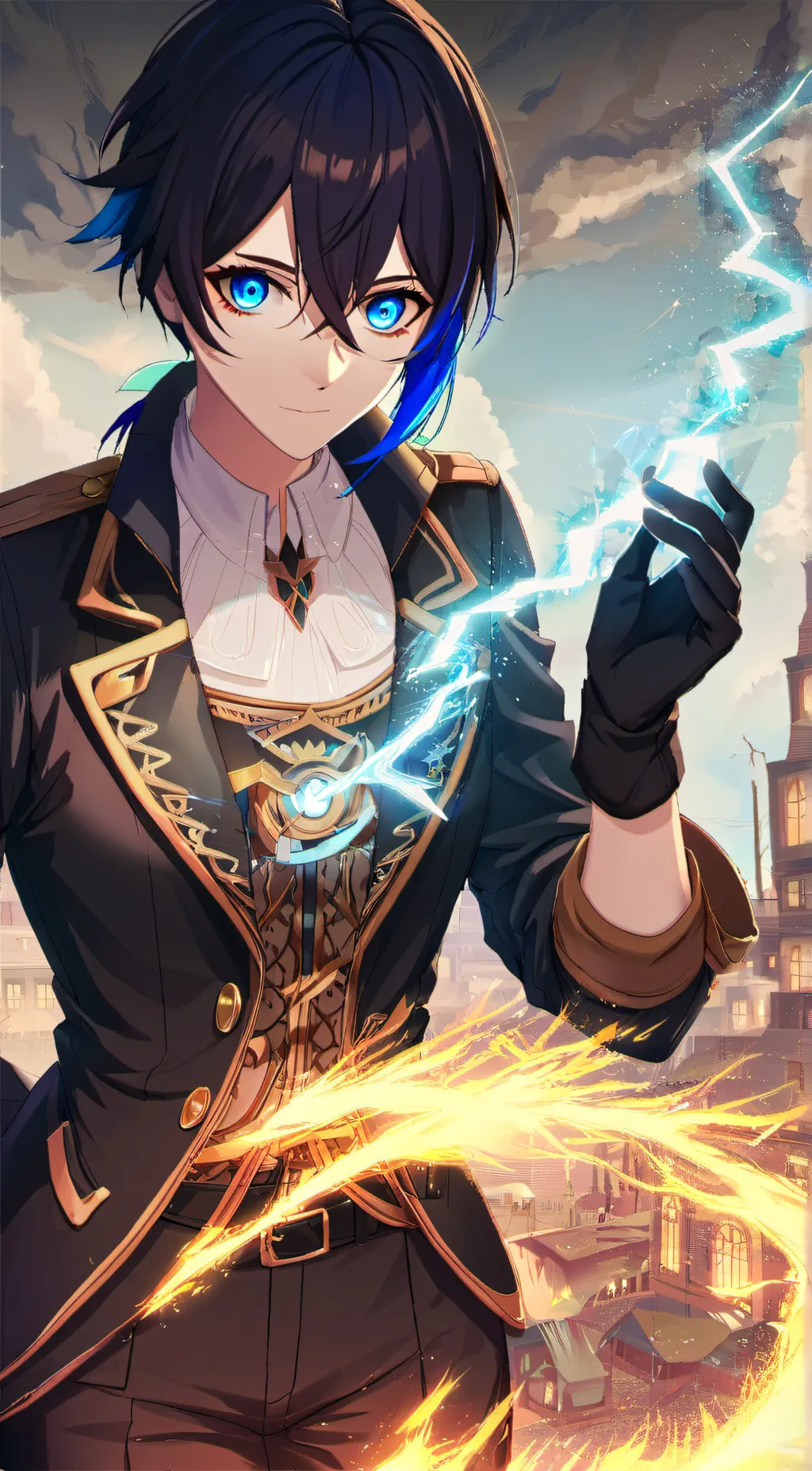 ai character: Alexis  background