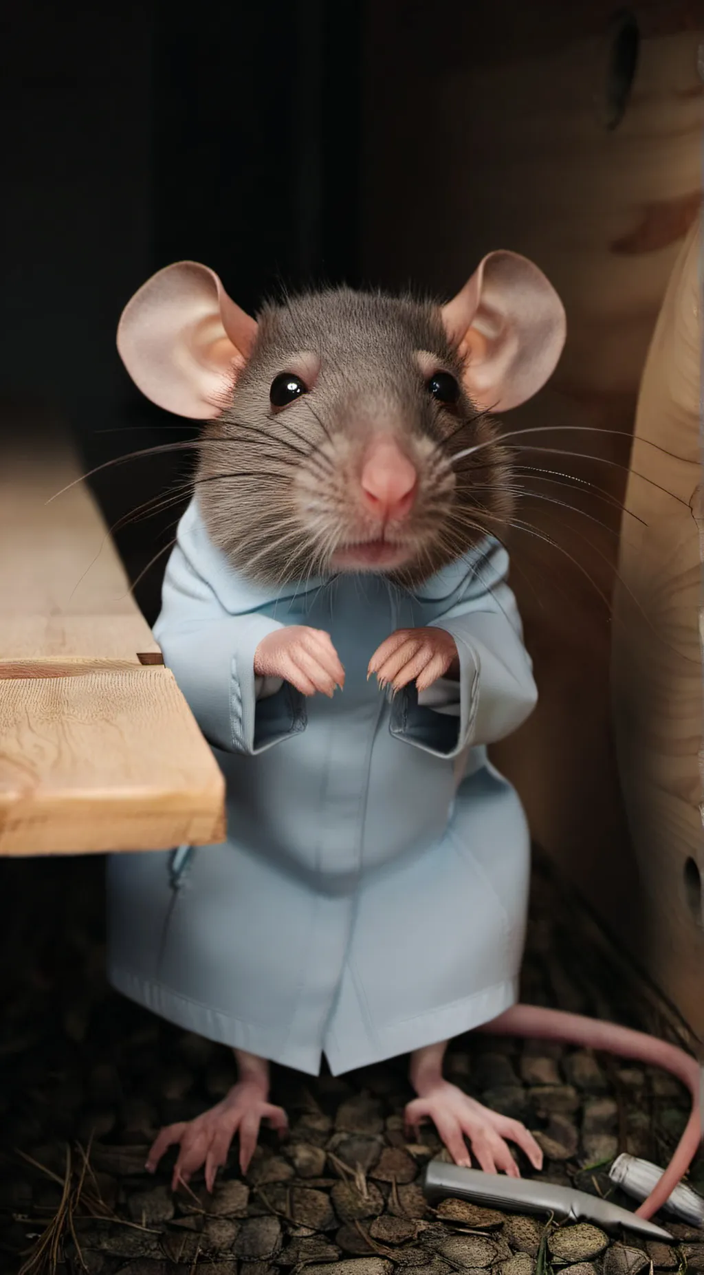 ai character: ratina background