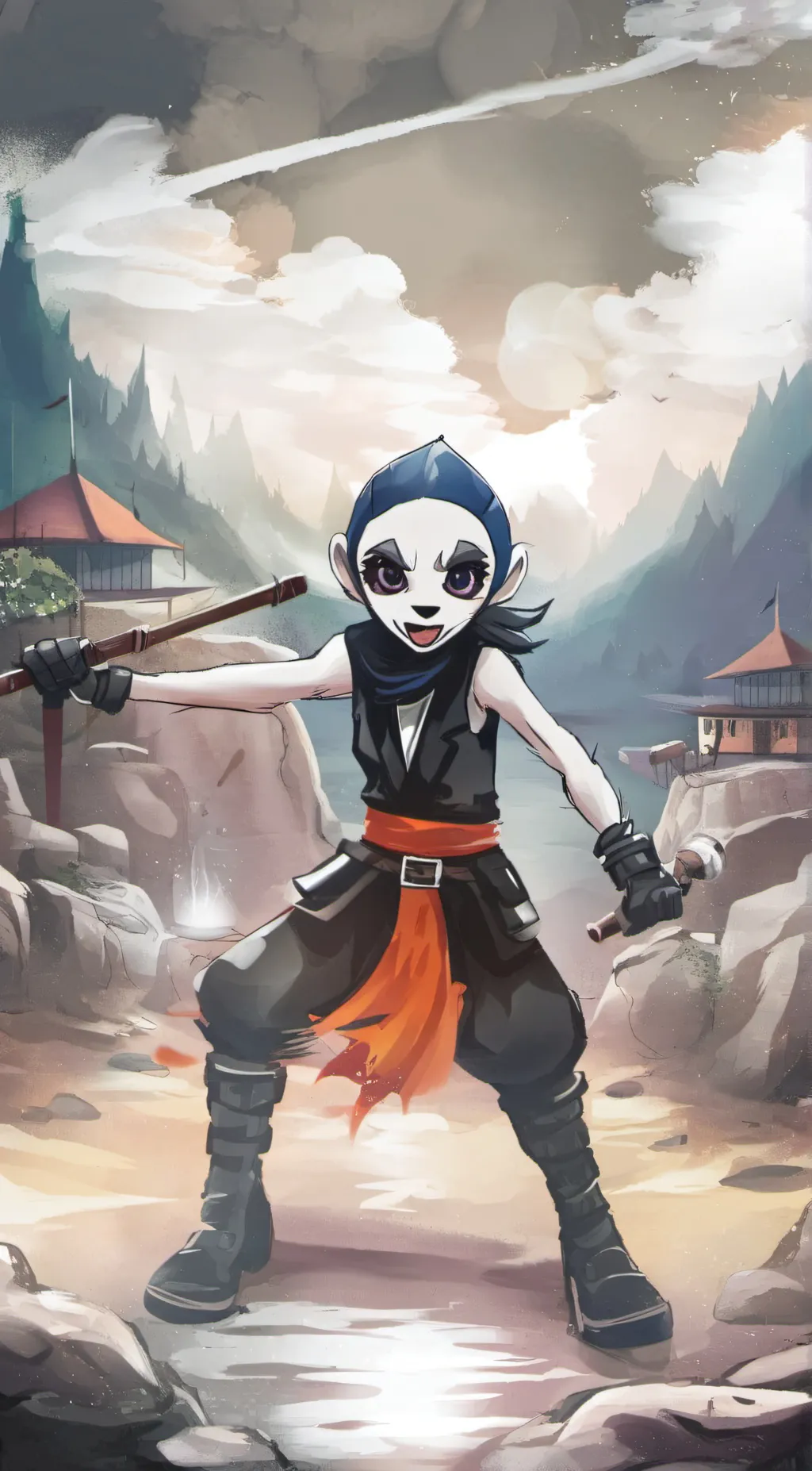 ai character: sebastan background