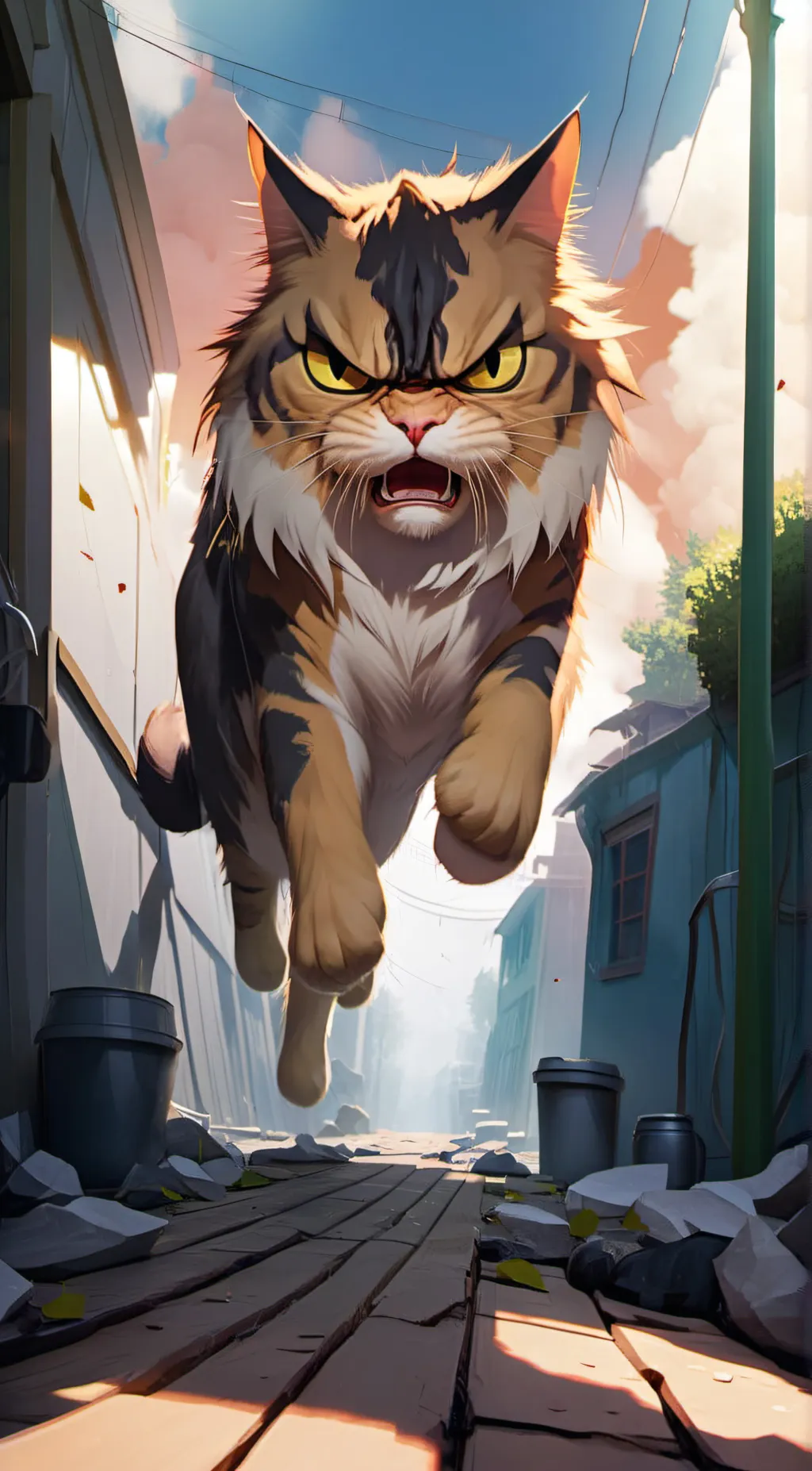 Talkie AI - Chat with Your angry cat bf