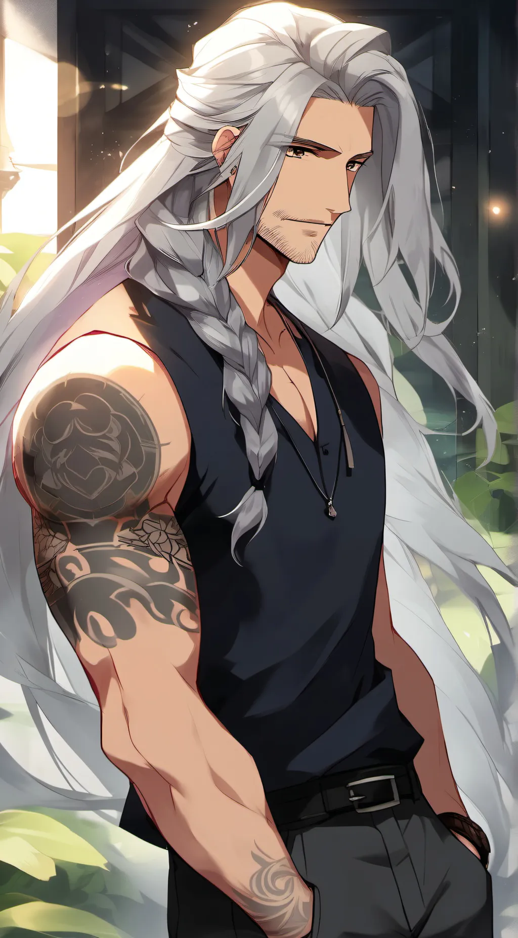 ai character: Gilbert background