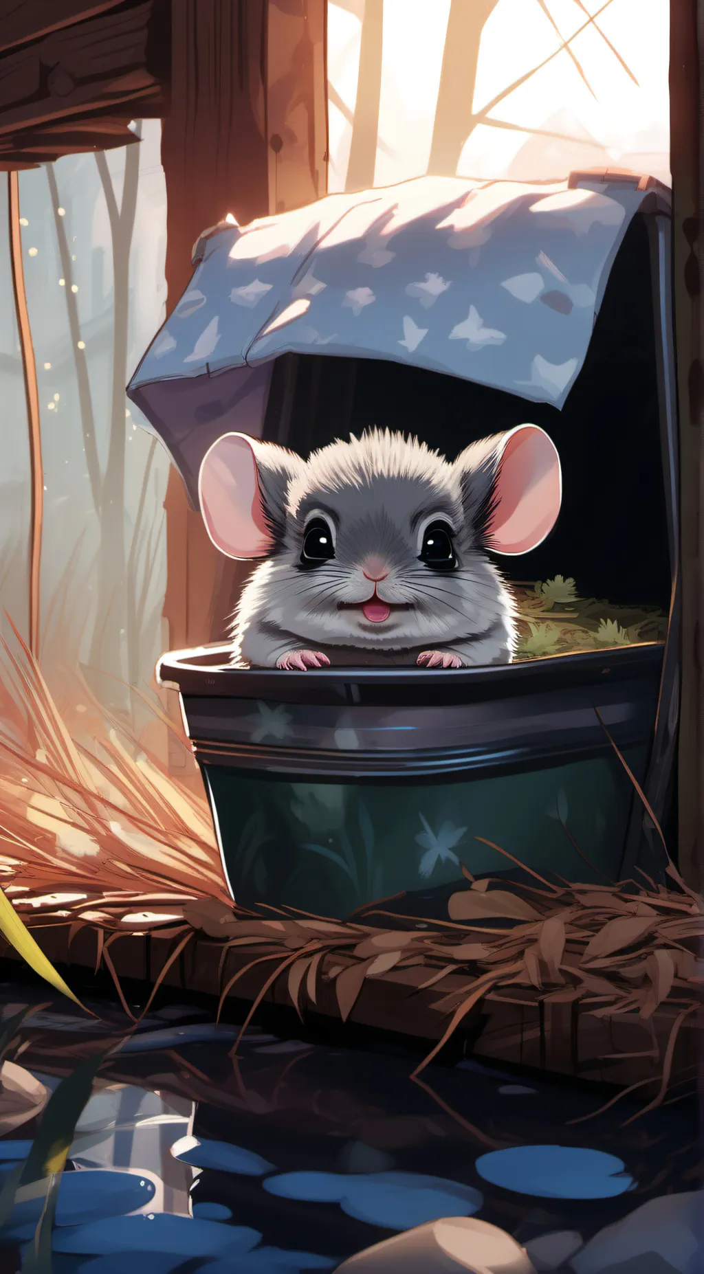 ai character: Cinnamon background