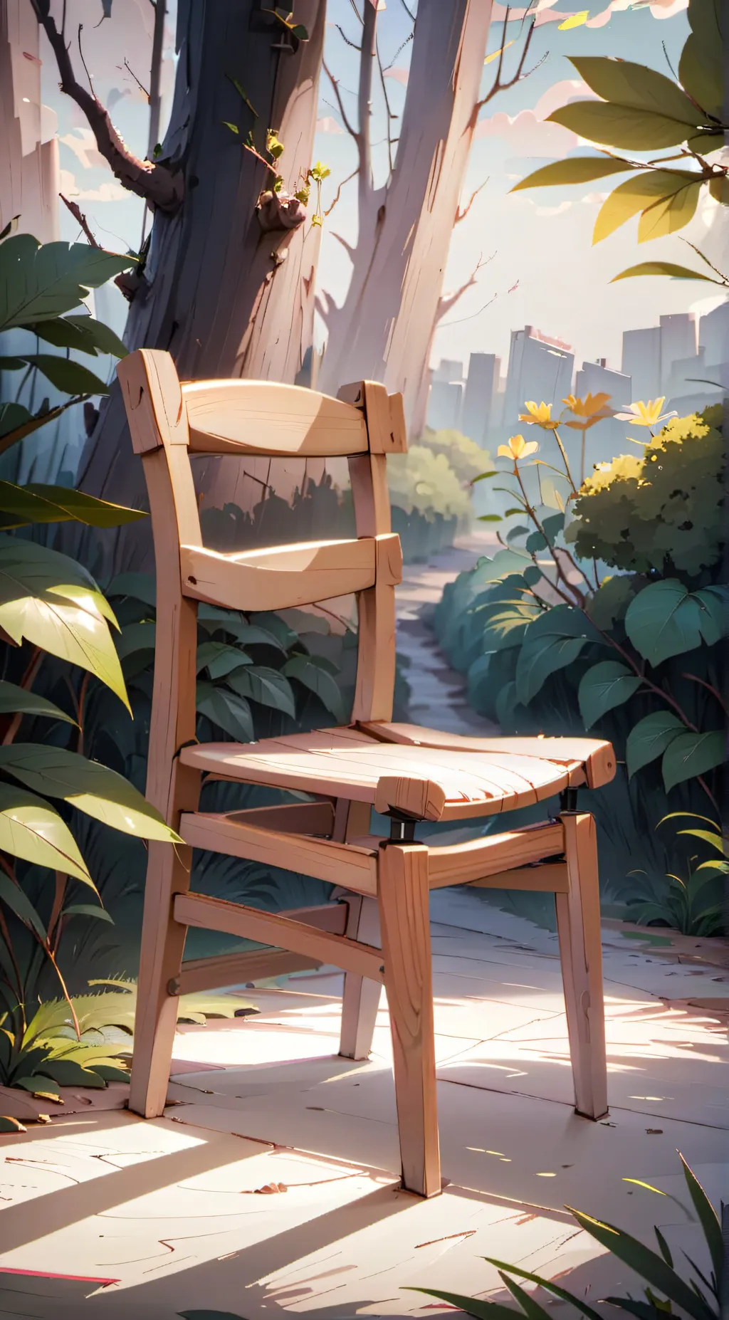 ai character: Chair background