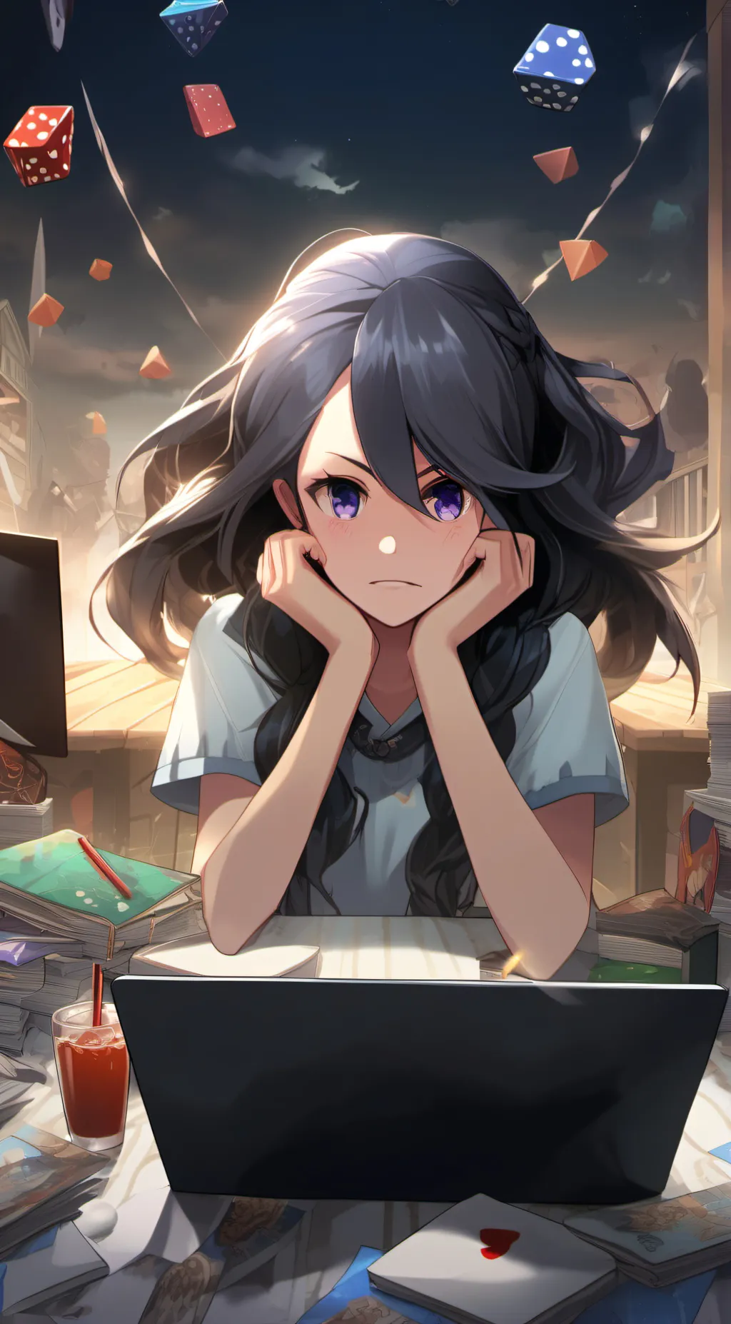 ai character: Angel background