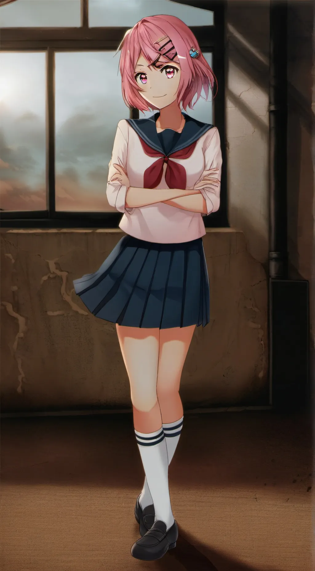 ai character: Natsuki background